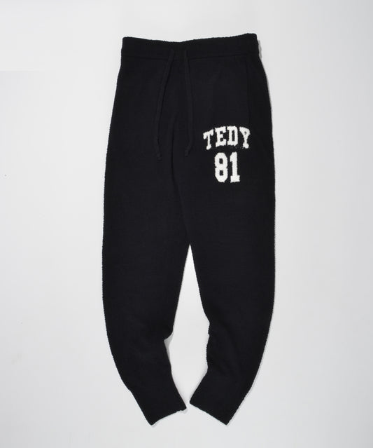 TEDY-81 LOGO pants - black