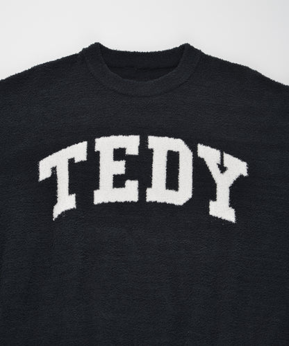 TEDY-81 LOGO crew neck - black