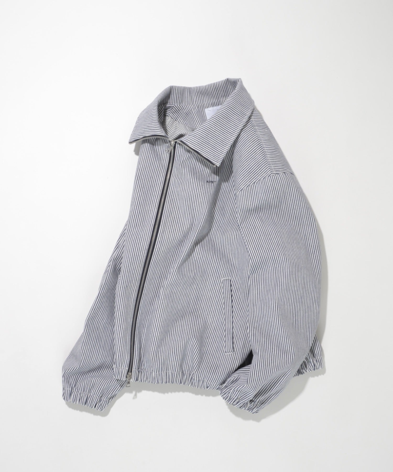 Zip-up Short Jacket - pink