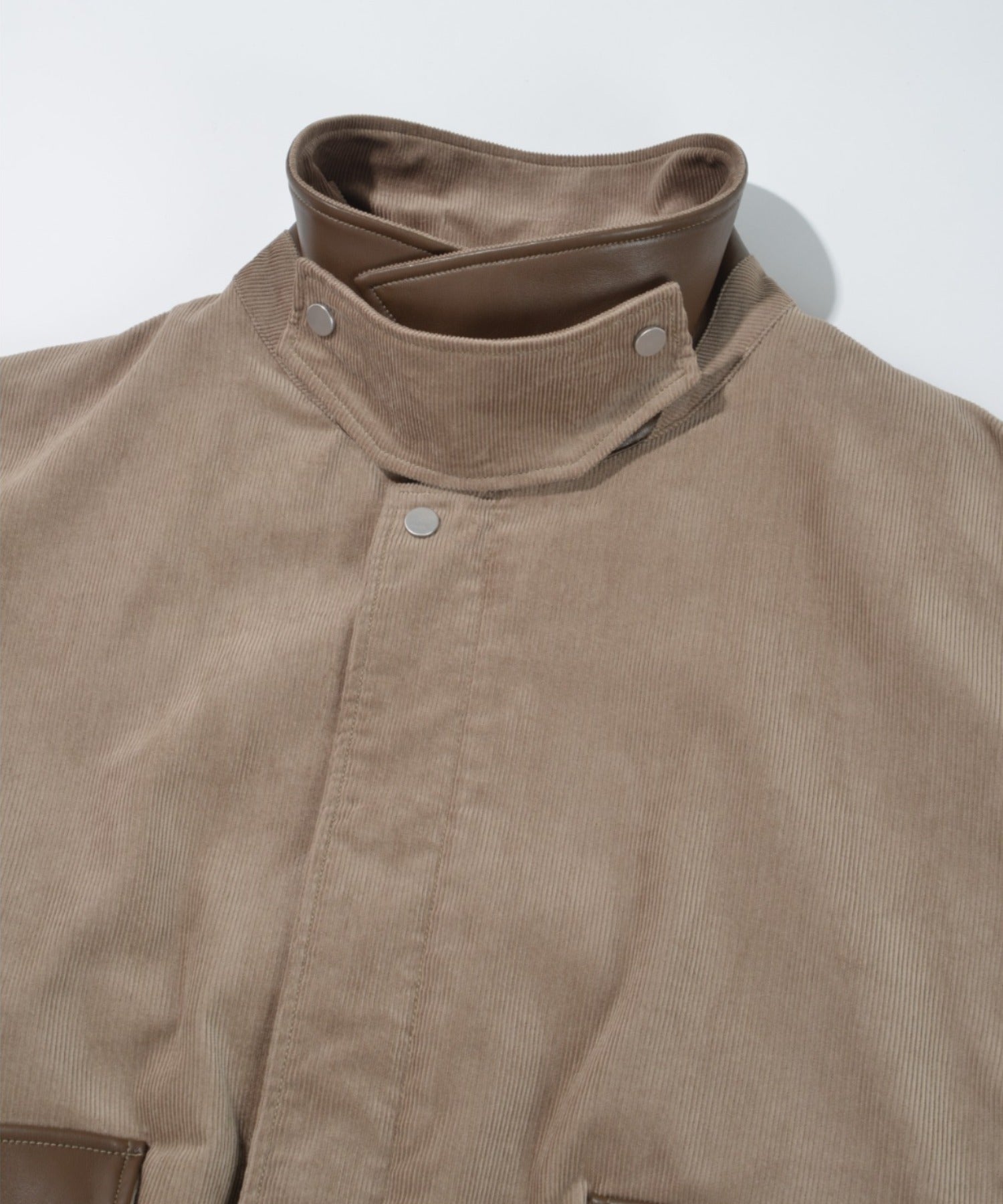 Corduroy Harrington Jacket- black