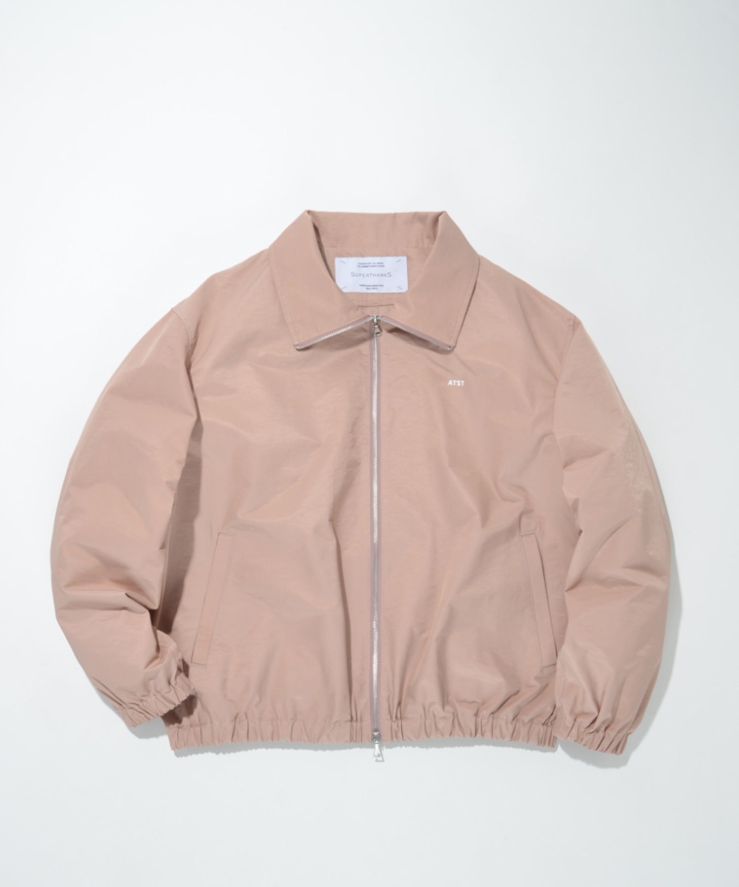Zip-up Short Jacket - black