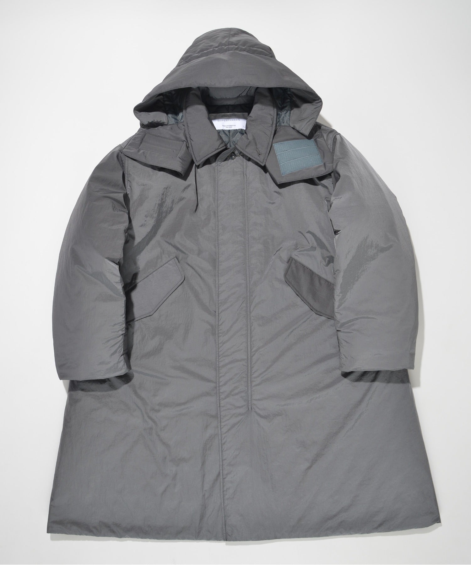 2WAYモッズコート×ステンカラーコート/Soutien collar field coat - navy