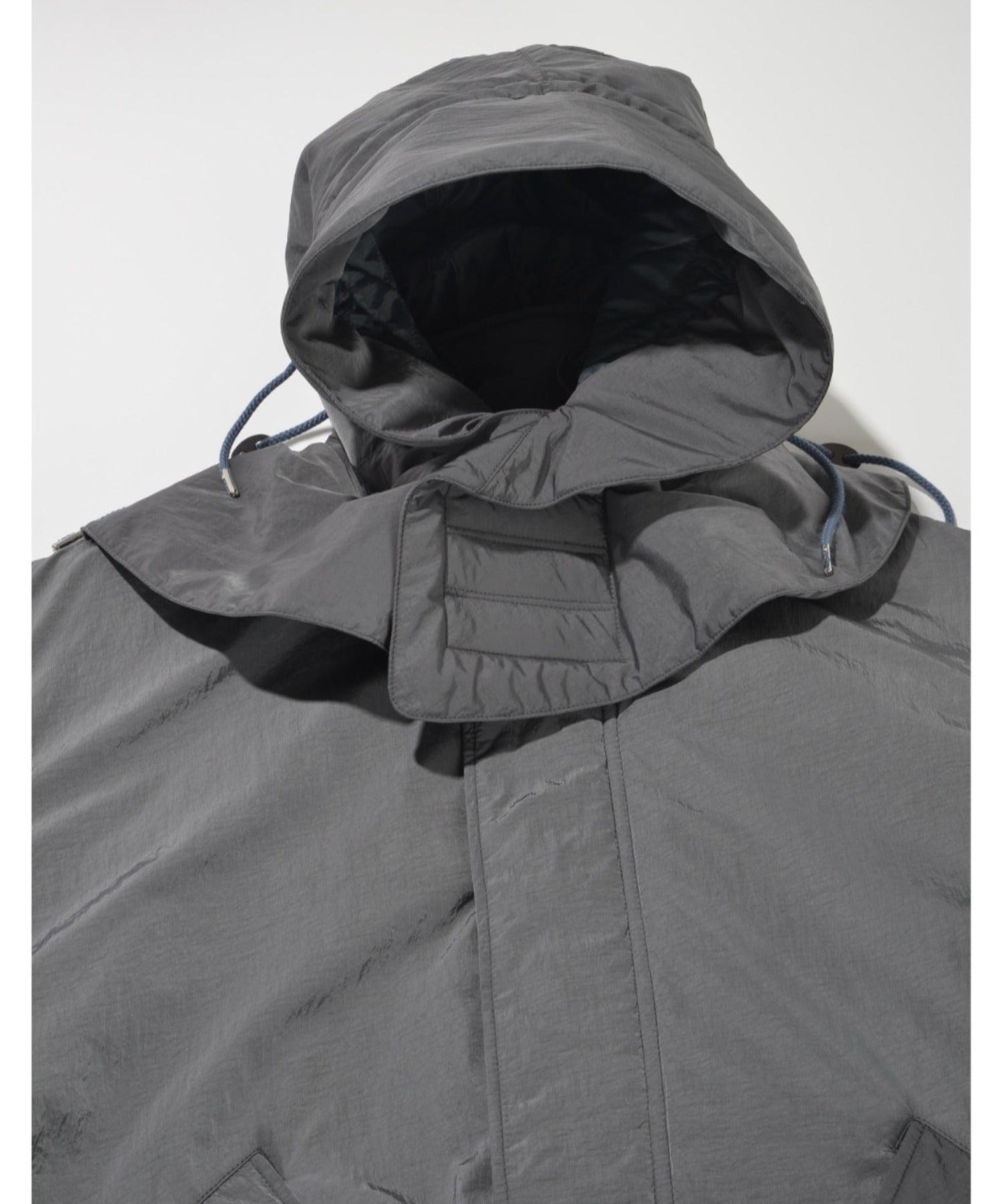 2WAYモッズコート×ステンカラーコート/Soutien collar field coat - navy