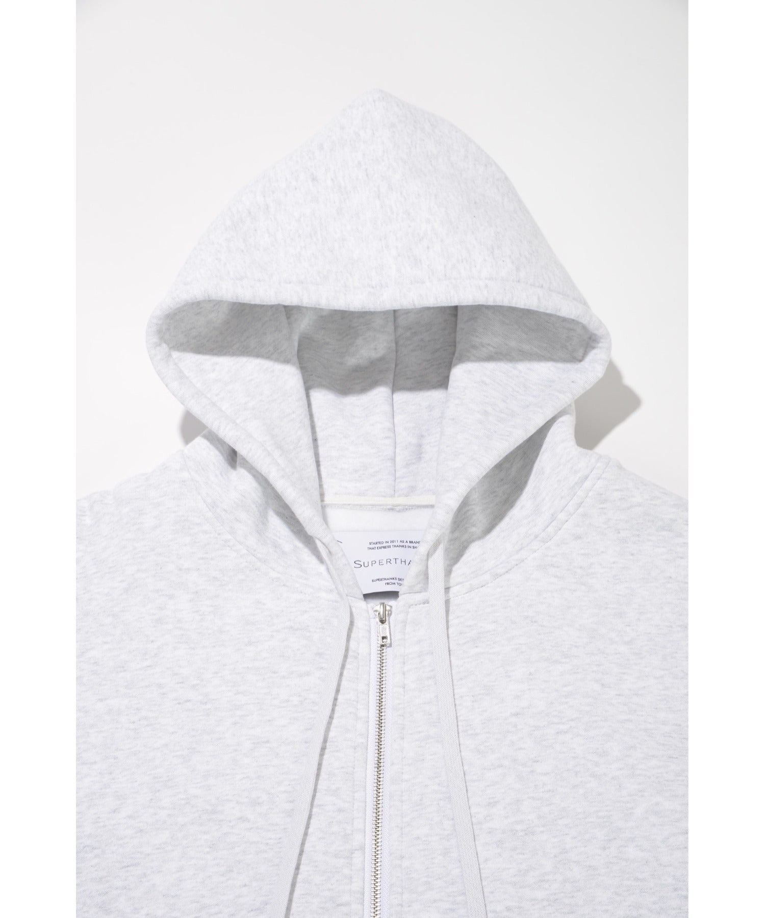 Zip-up sweat hoodie - navy
