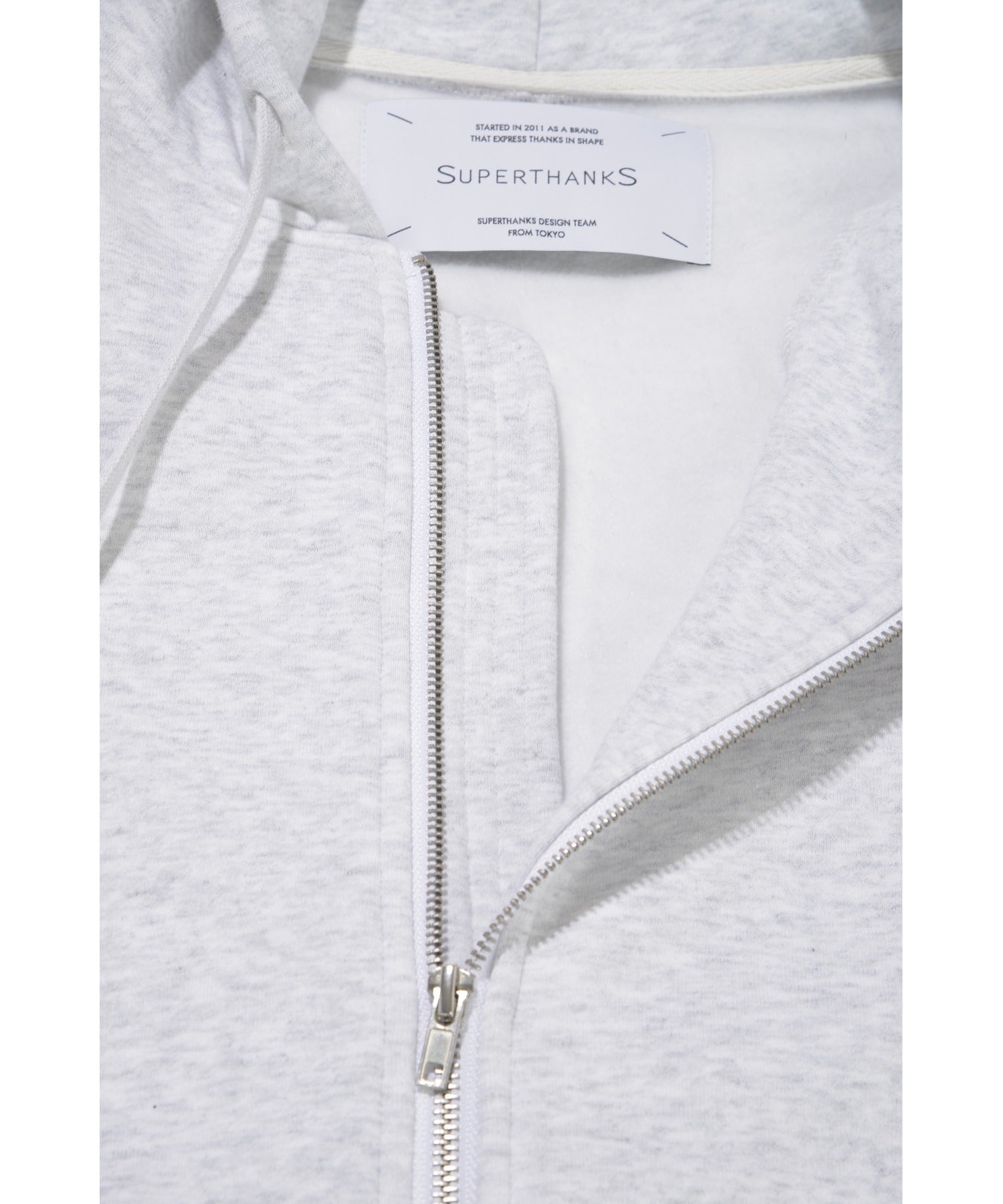 Zip-up sweat hoodie - navy