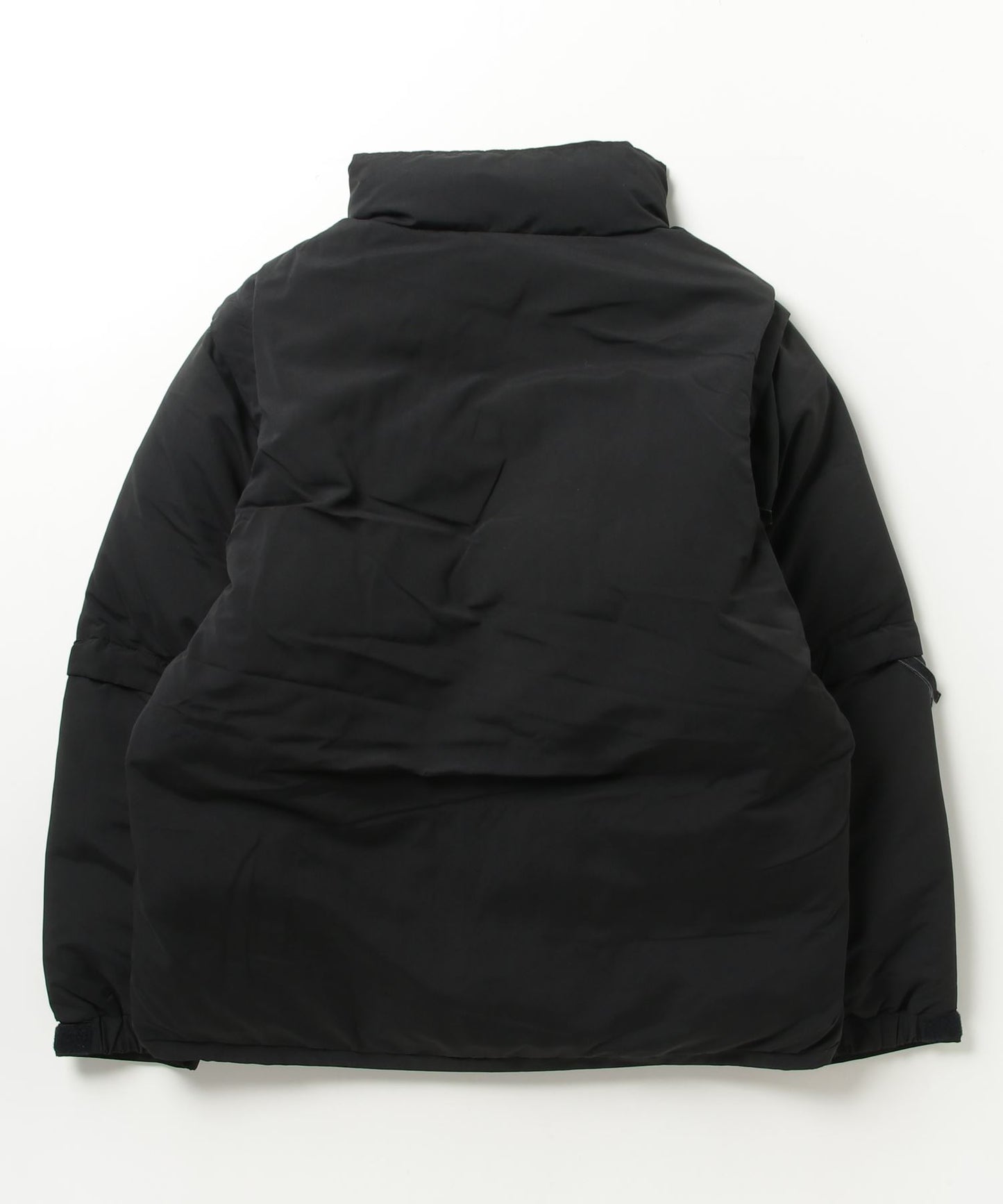 Extende puffer jacket - black