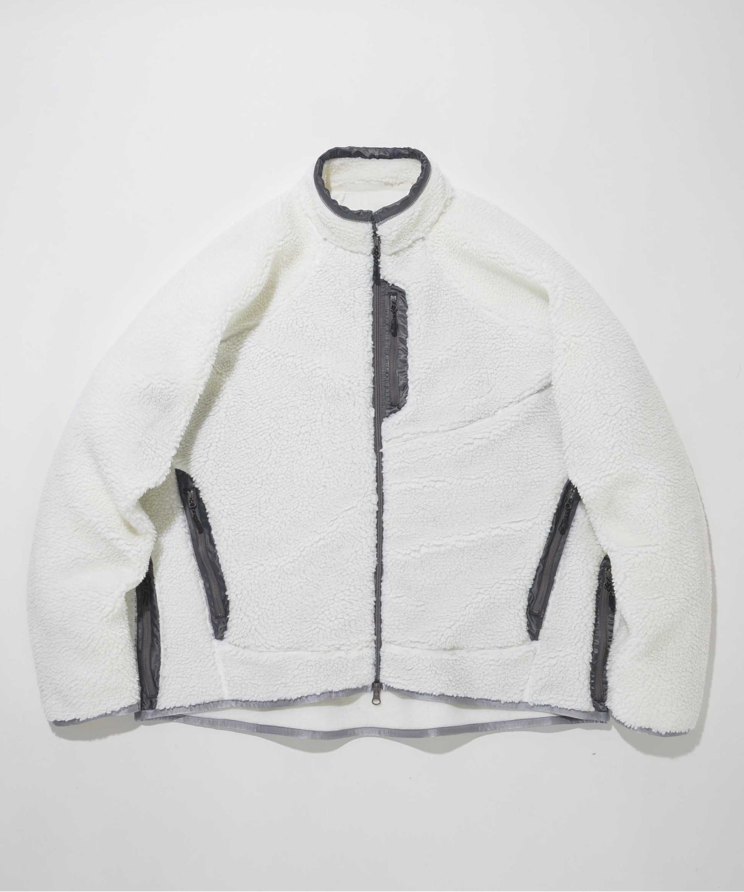 Technical boa jacket - white