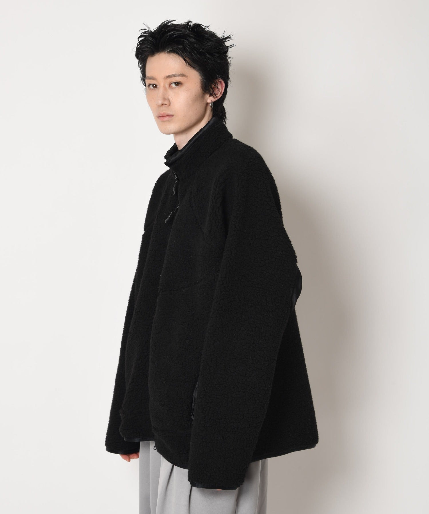 Technical boa jacket - white
