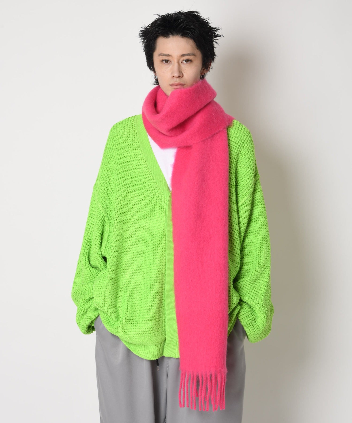 Big muffler(Plain) - off white