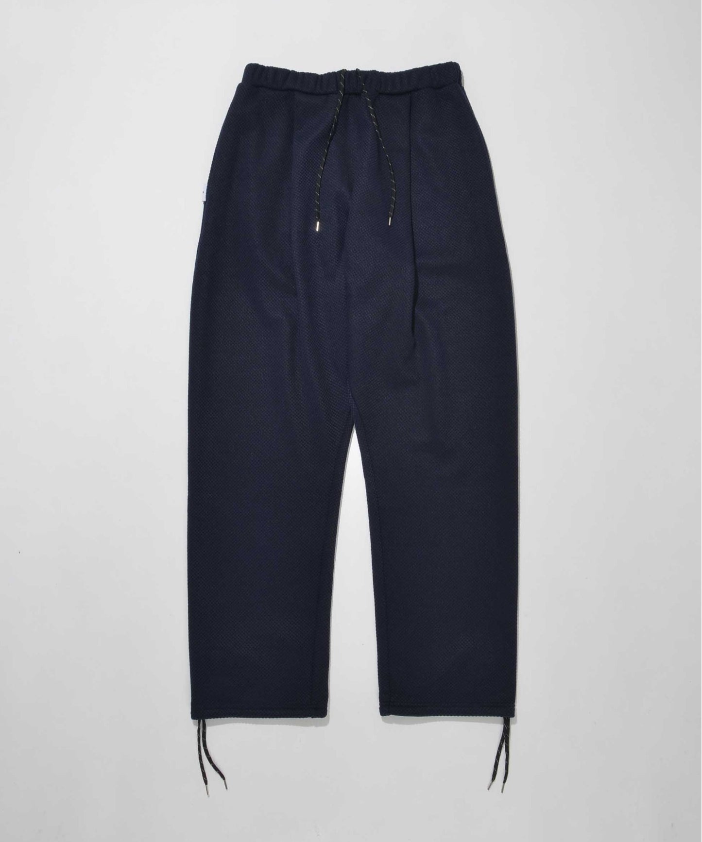 Wide knitted trousers (Double face - c.gray