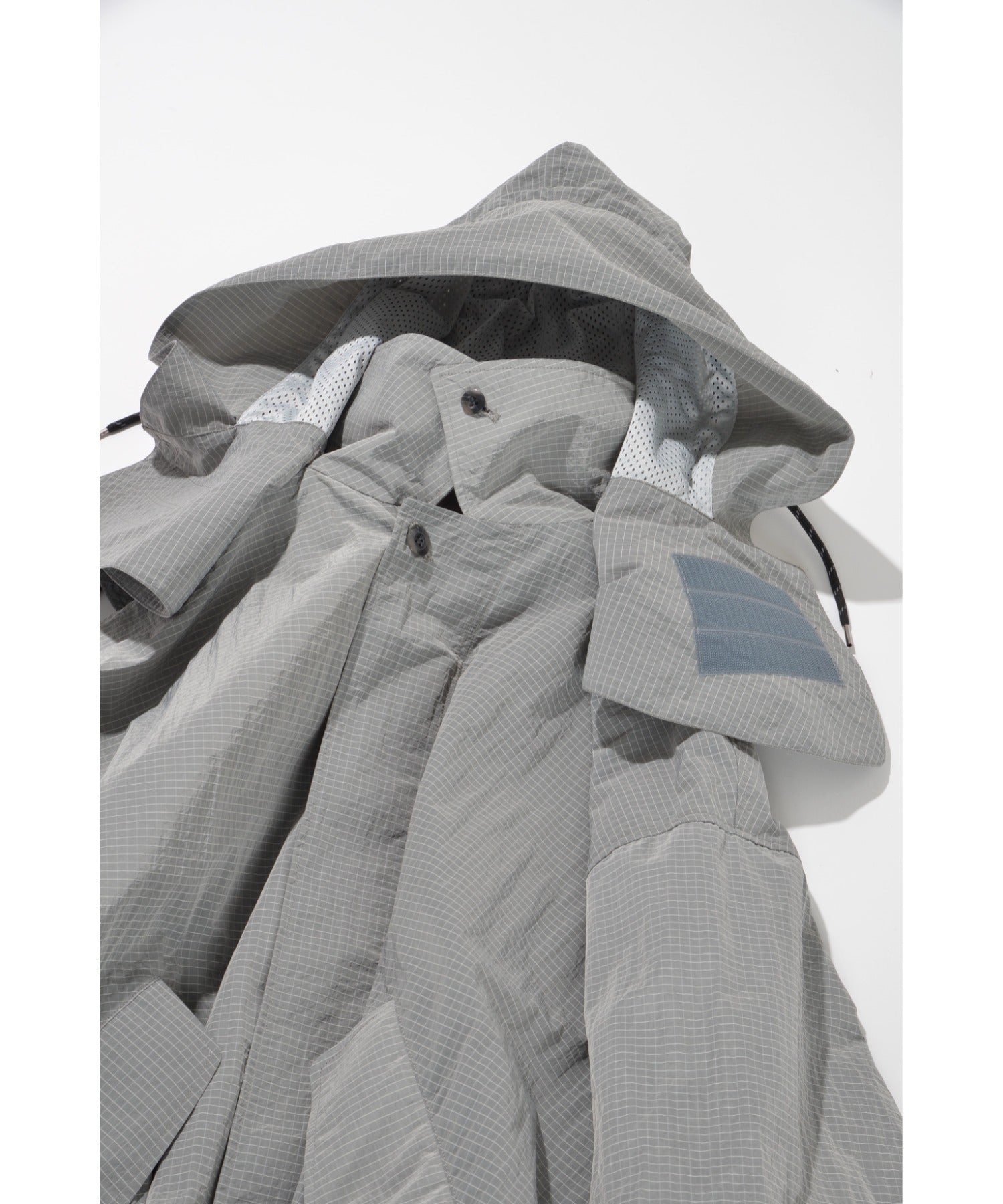 Soutien collar field coat - l gray