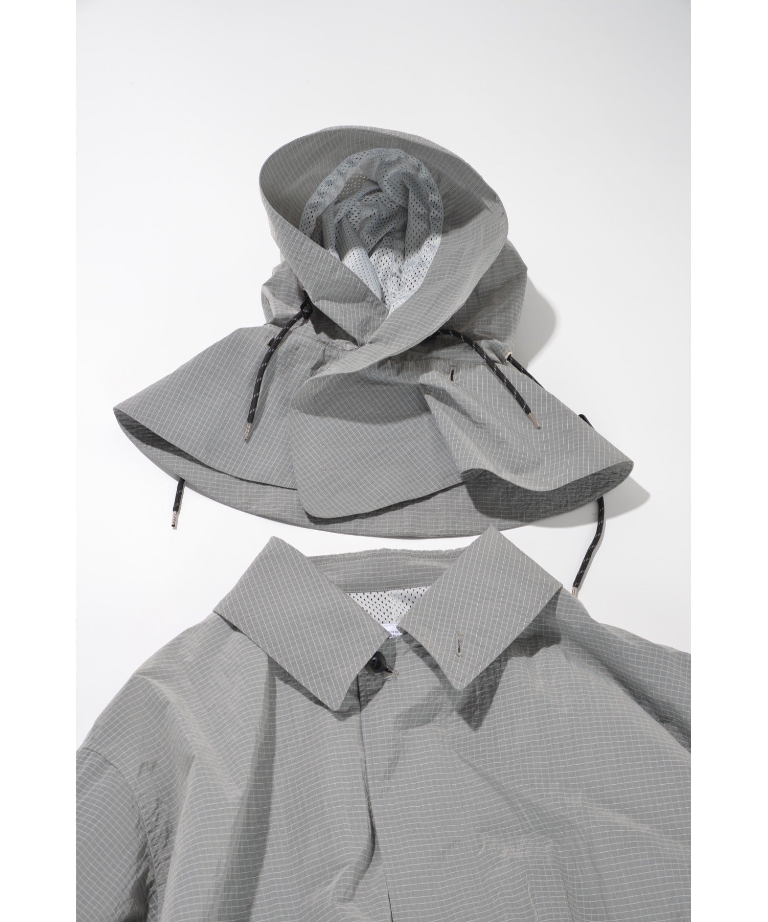 Soutien collar field coat - l gray