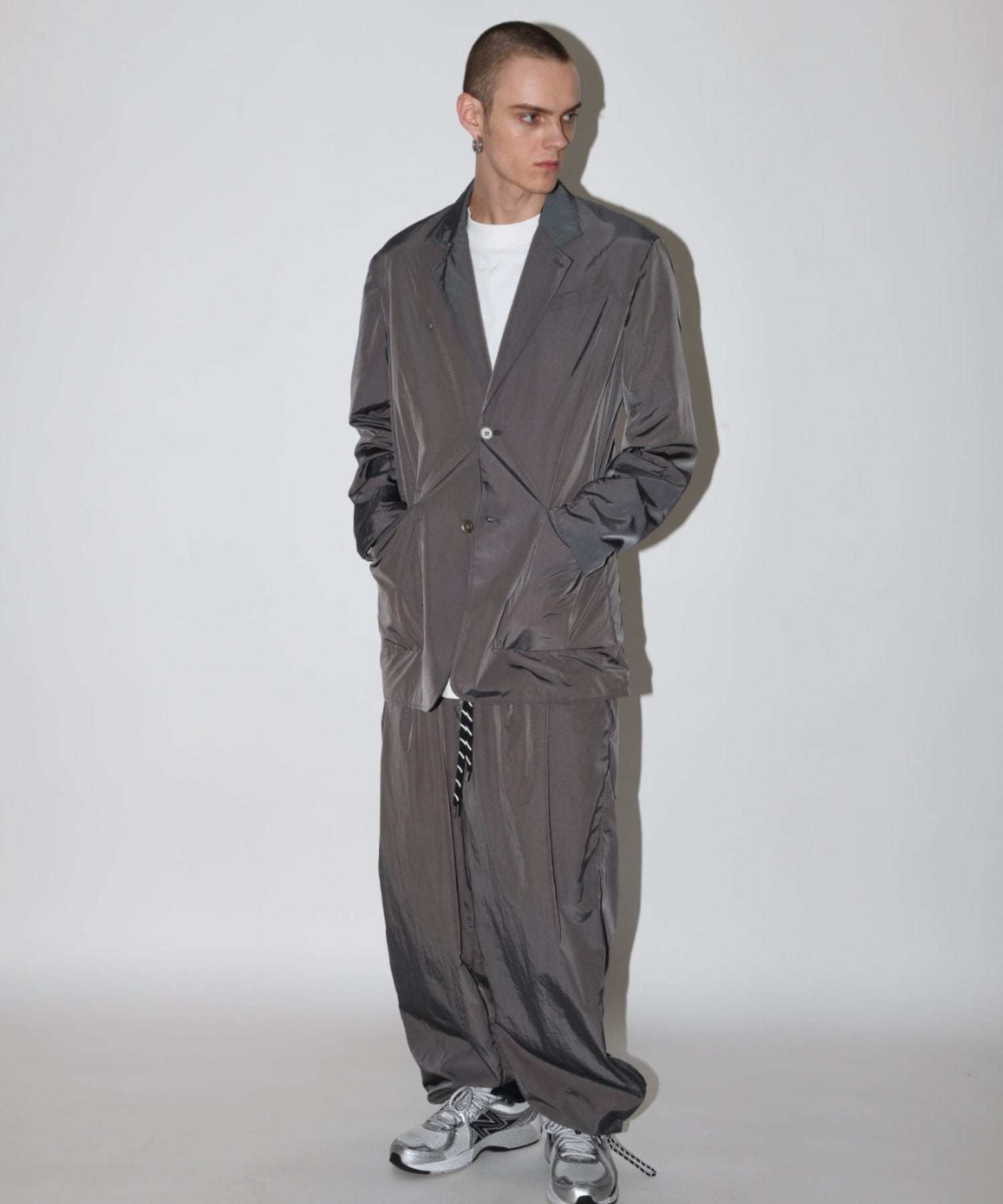Neo blazer(Ny taffeta) - navy