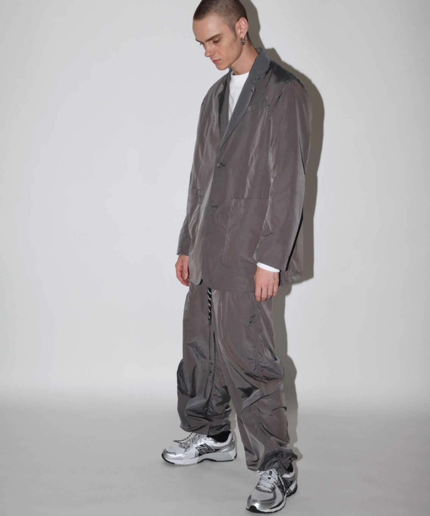 Neo blazer(Ny taffeta) - gray