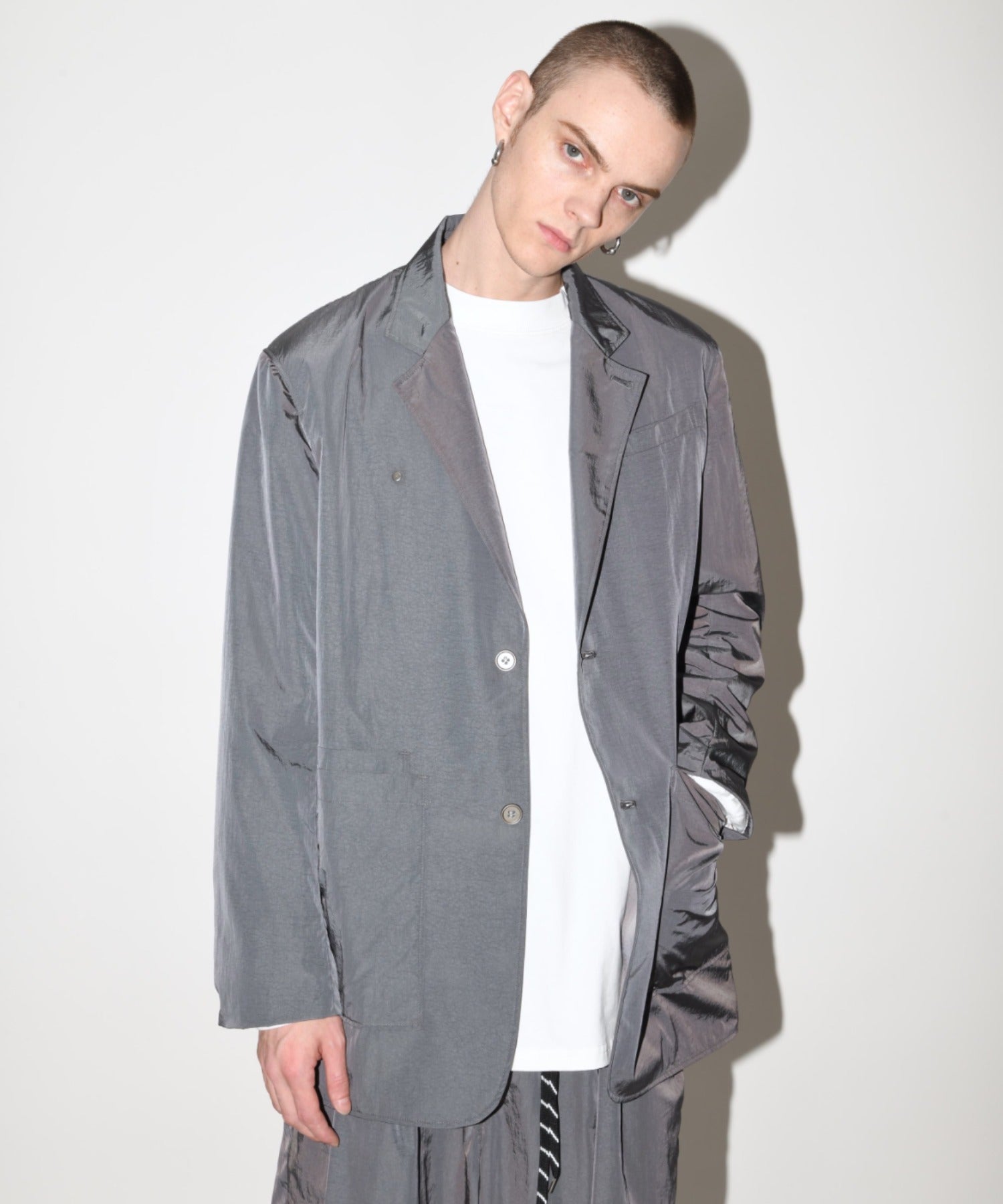 Neo blazer(Ny taffeta) - navy