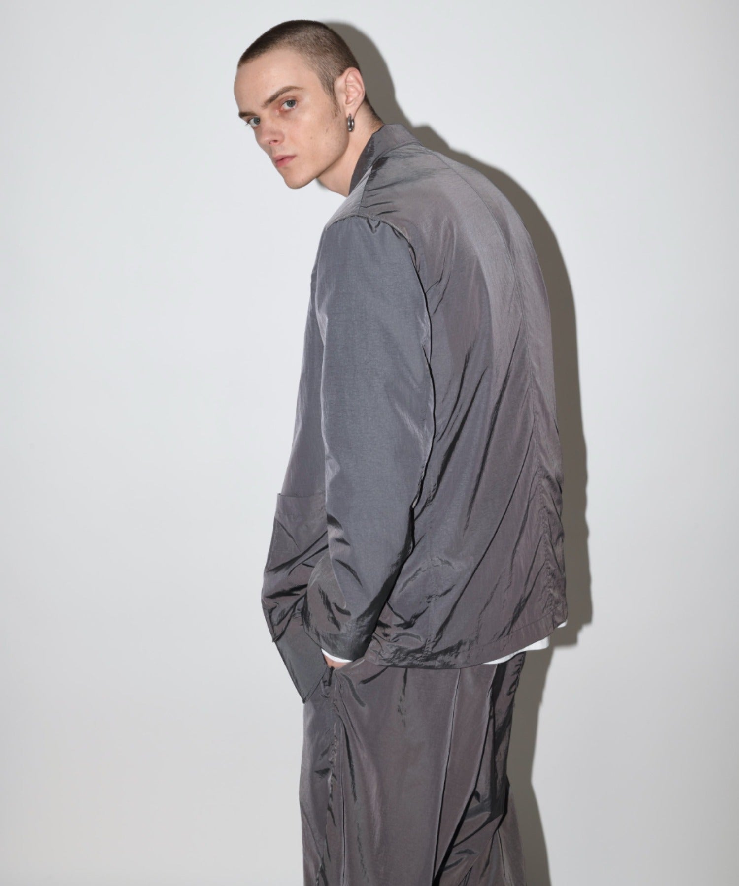 Neo blazer(Ny taffeta) - navy