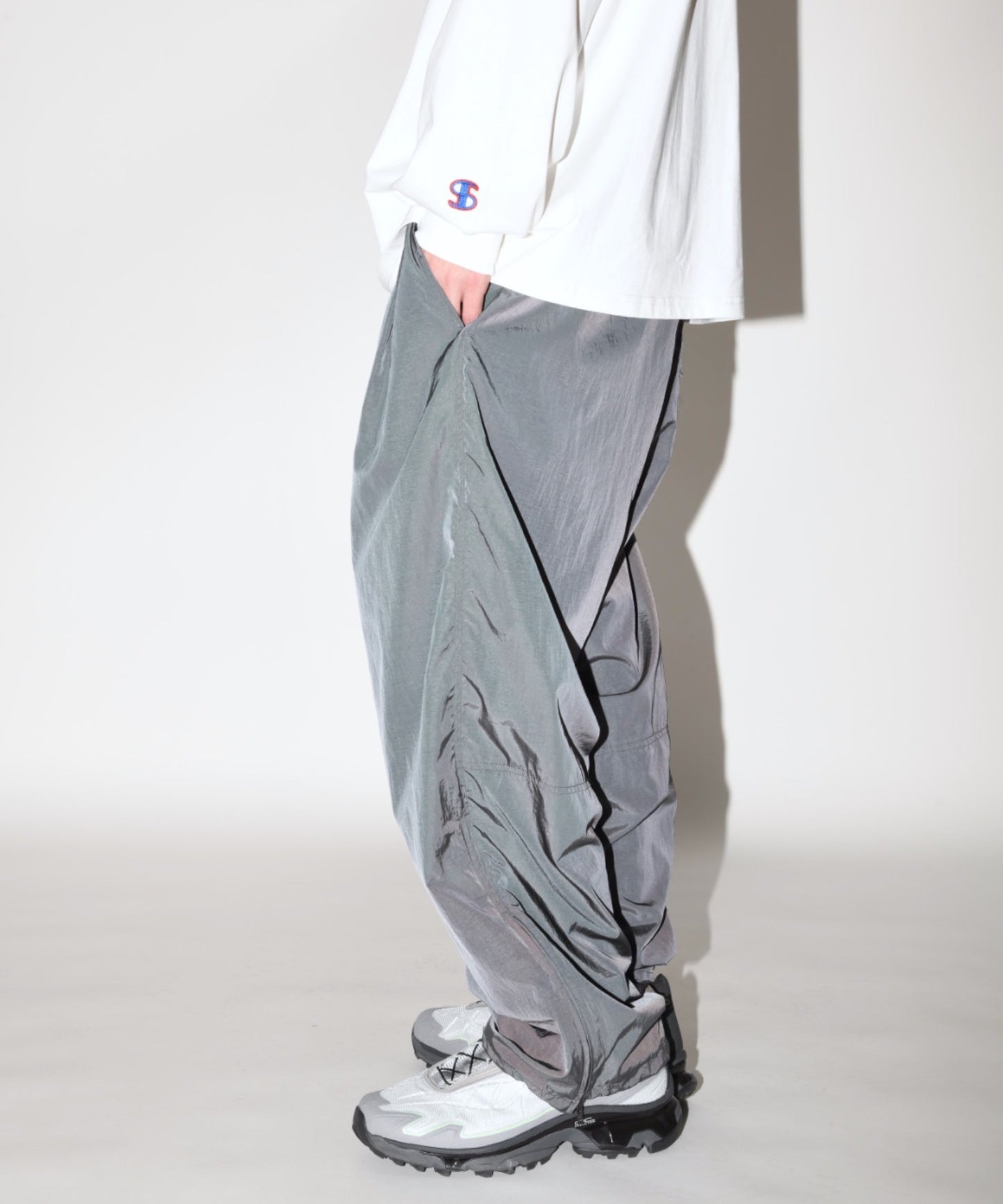 Neo slacks (Ny taffeta) - black