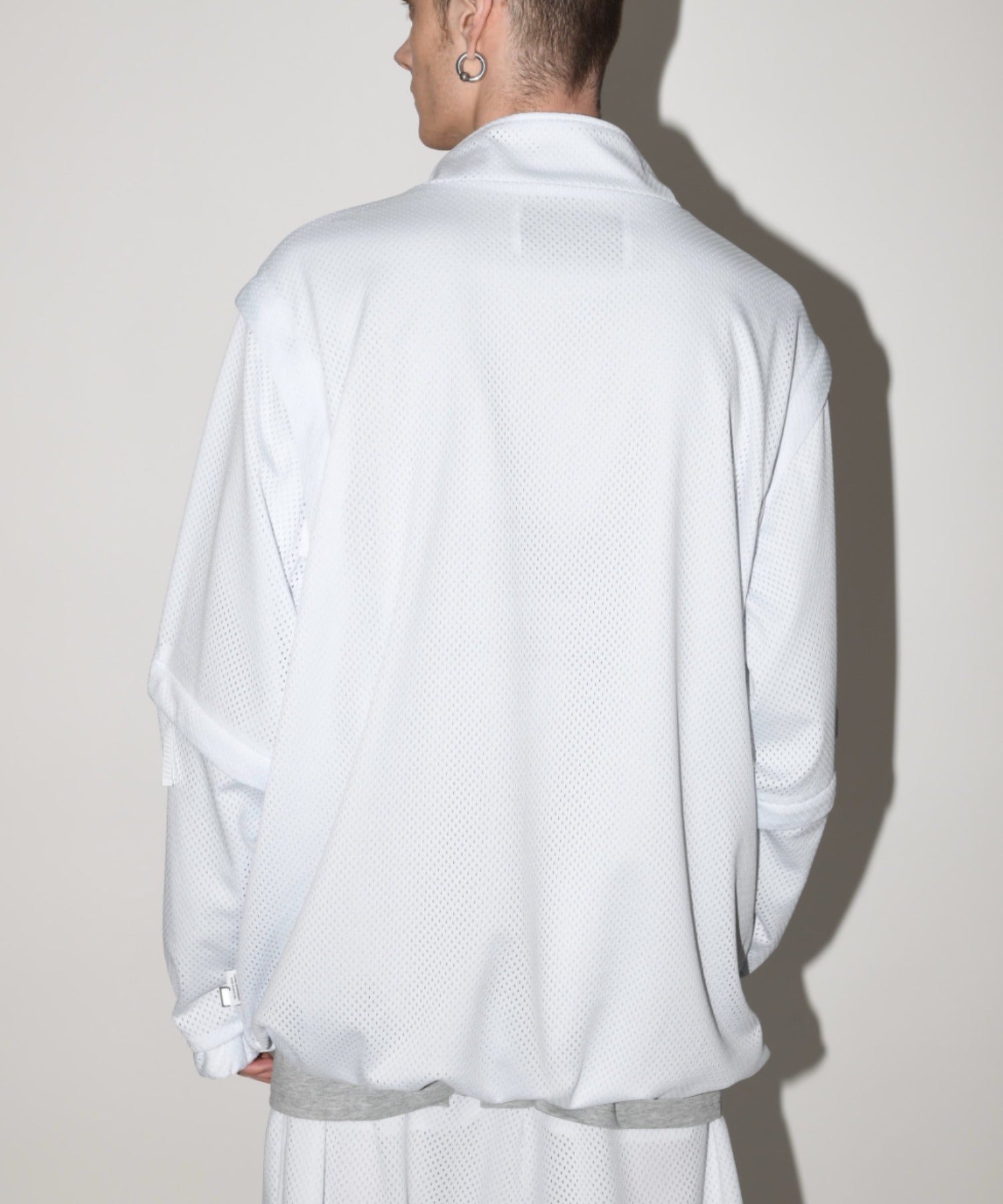 Technical mesh extende - white
