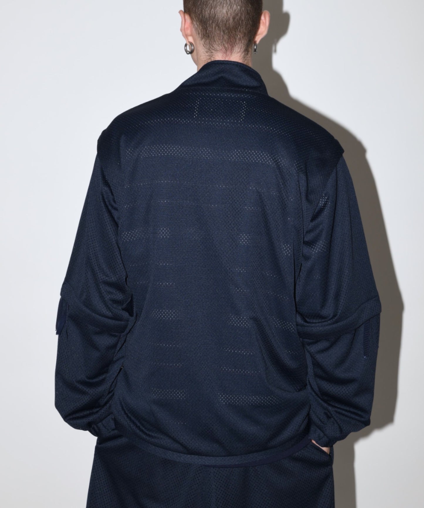 Technical mesh extende - navy