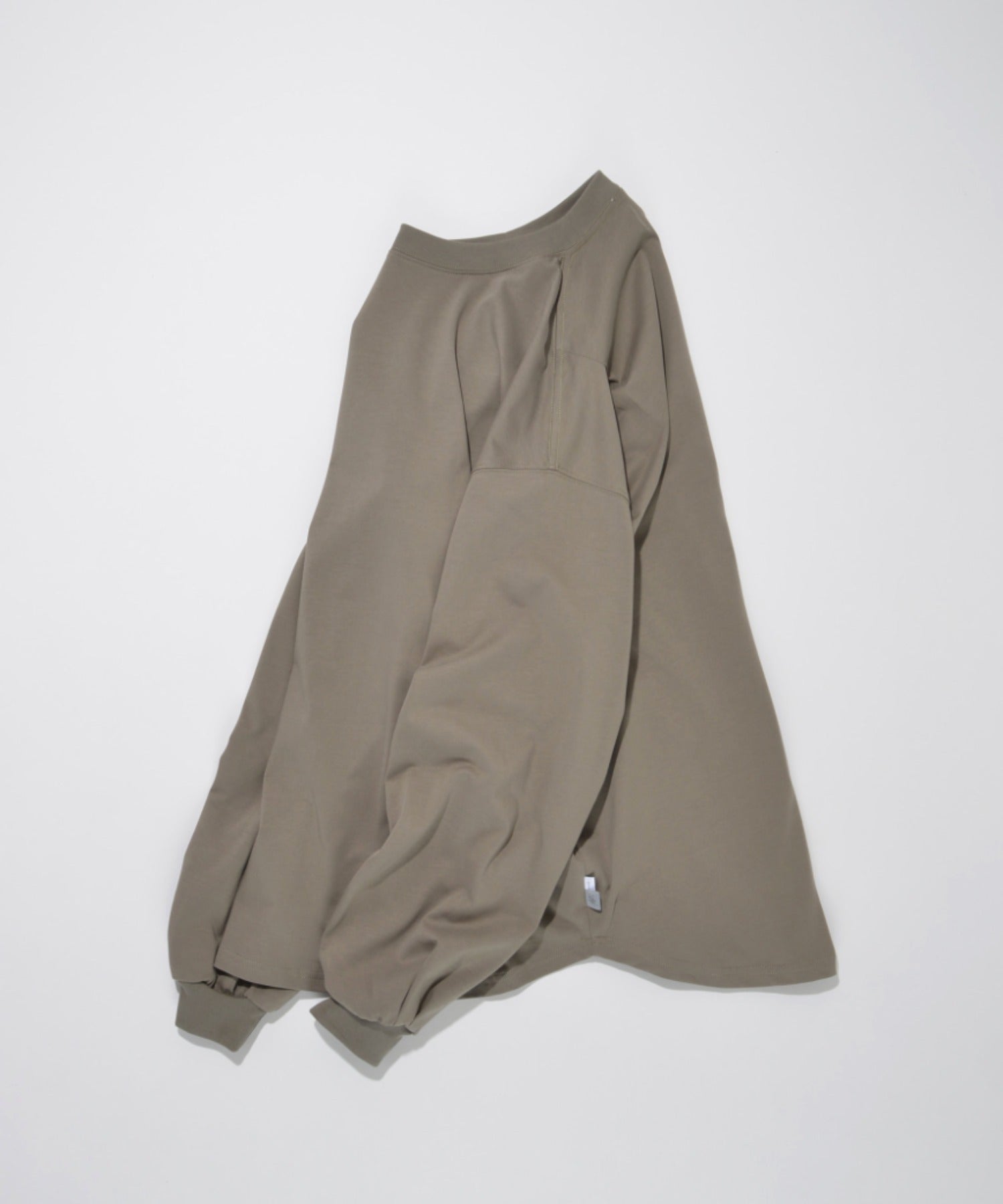 (ユニセックス)Refined L/S T - l khaki