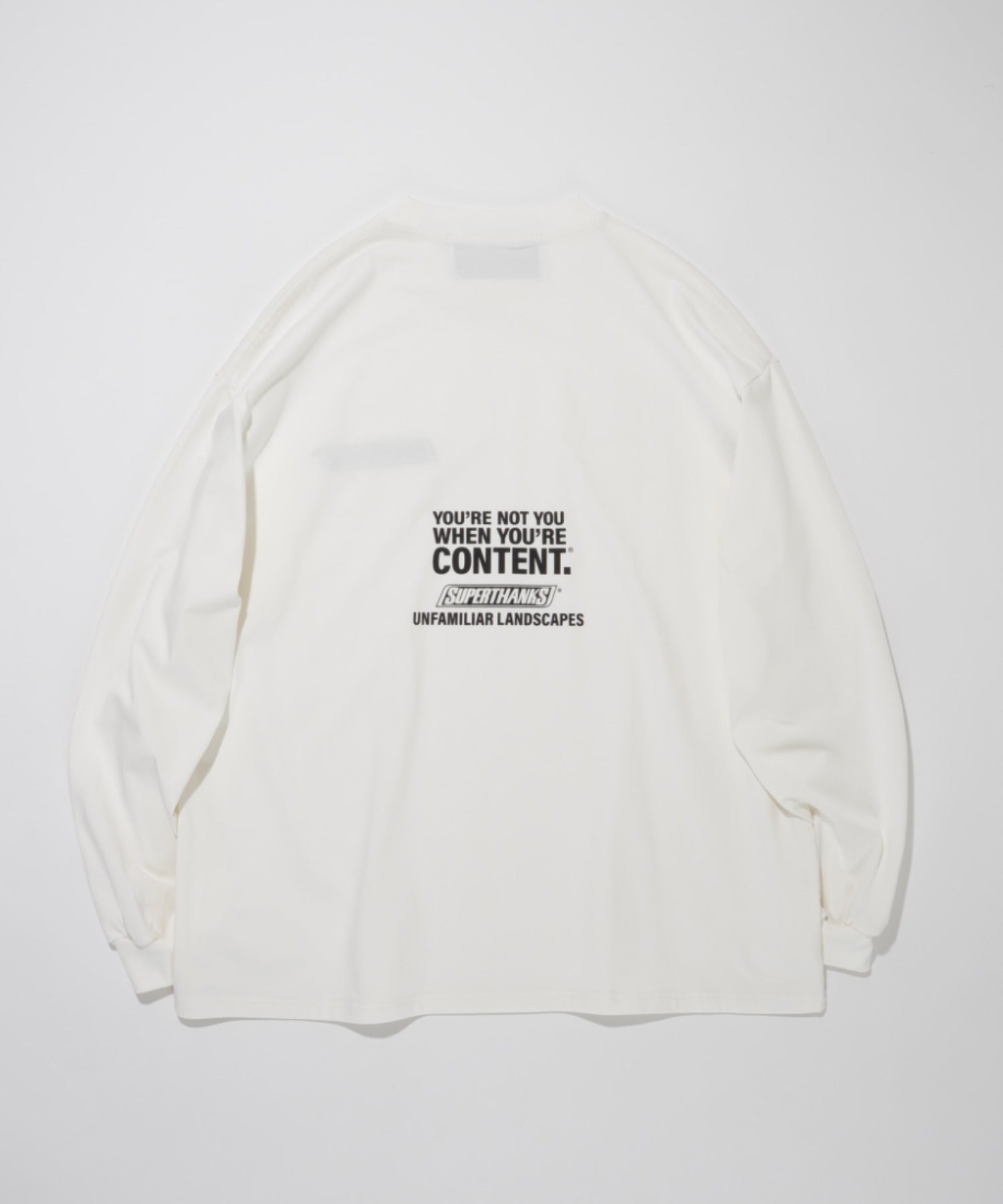 "You're not you when you're content - l khaki