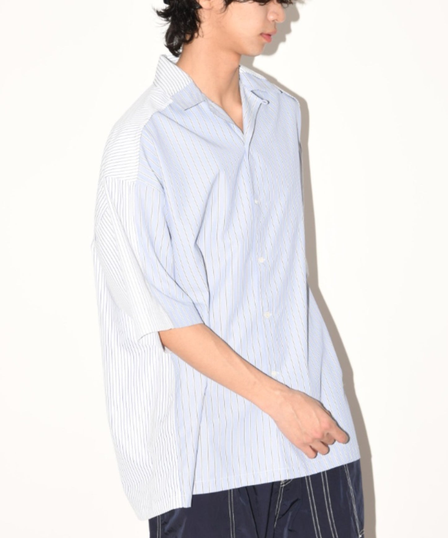 Mixture S/S shirt - black stripe