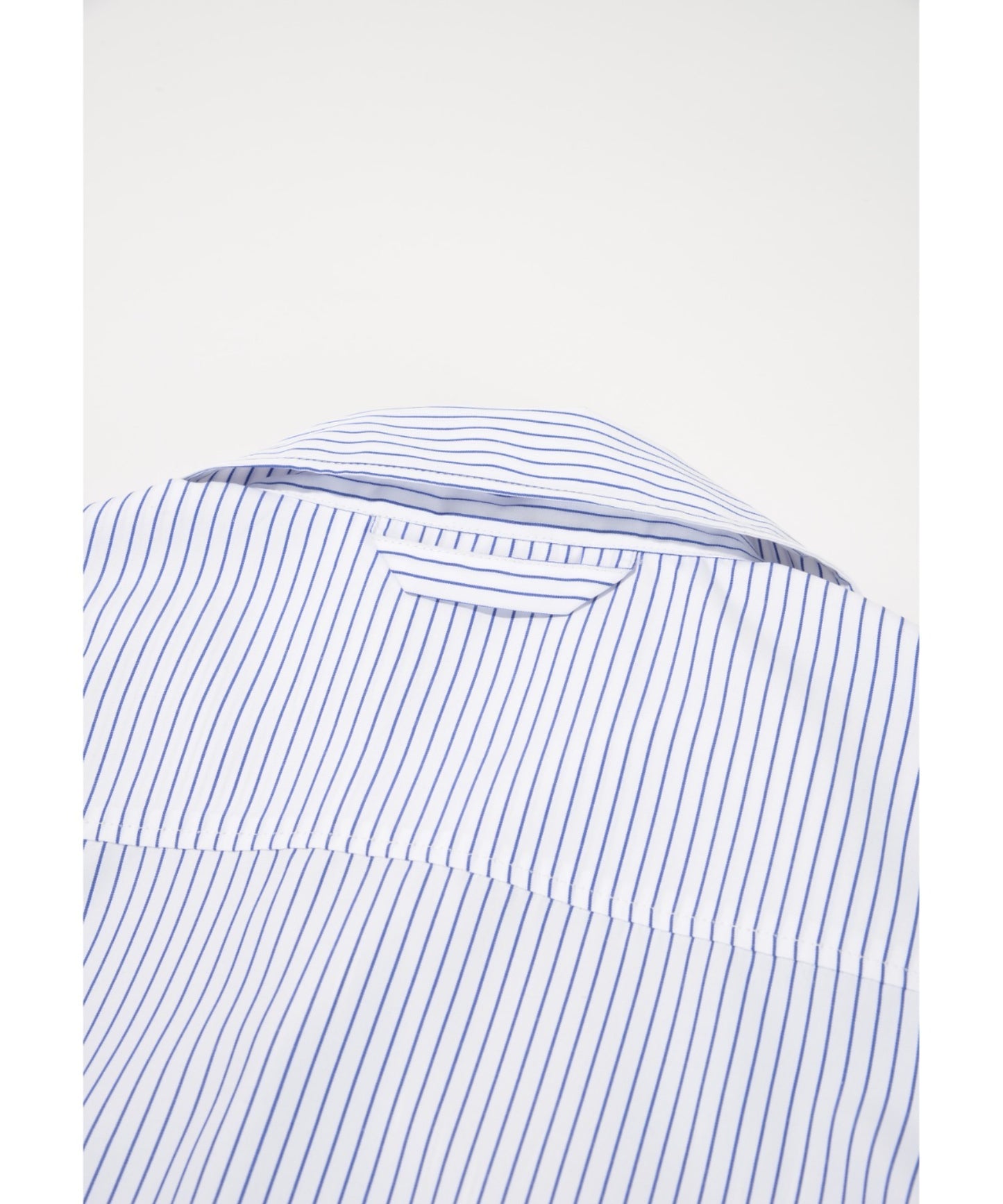 Mixture S/S shirt - blue stripe