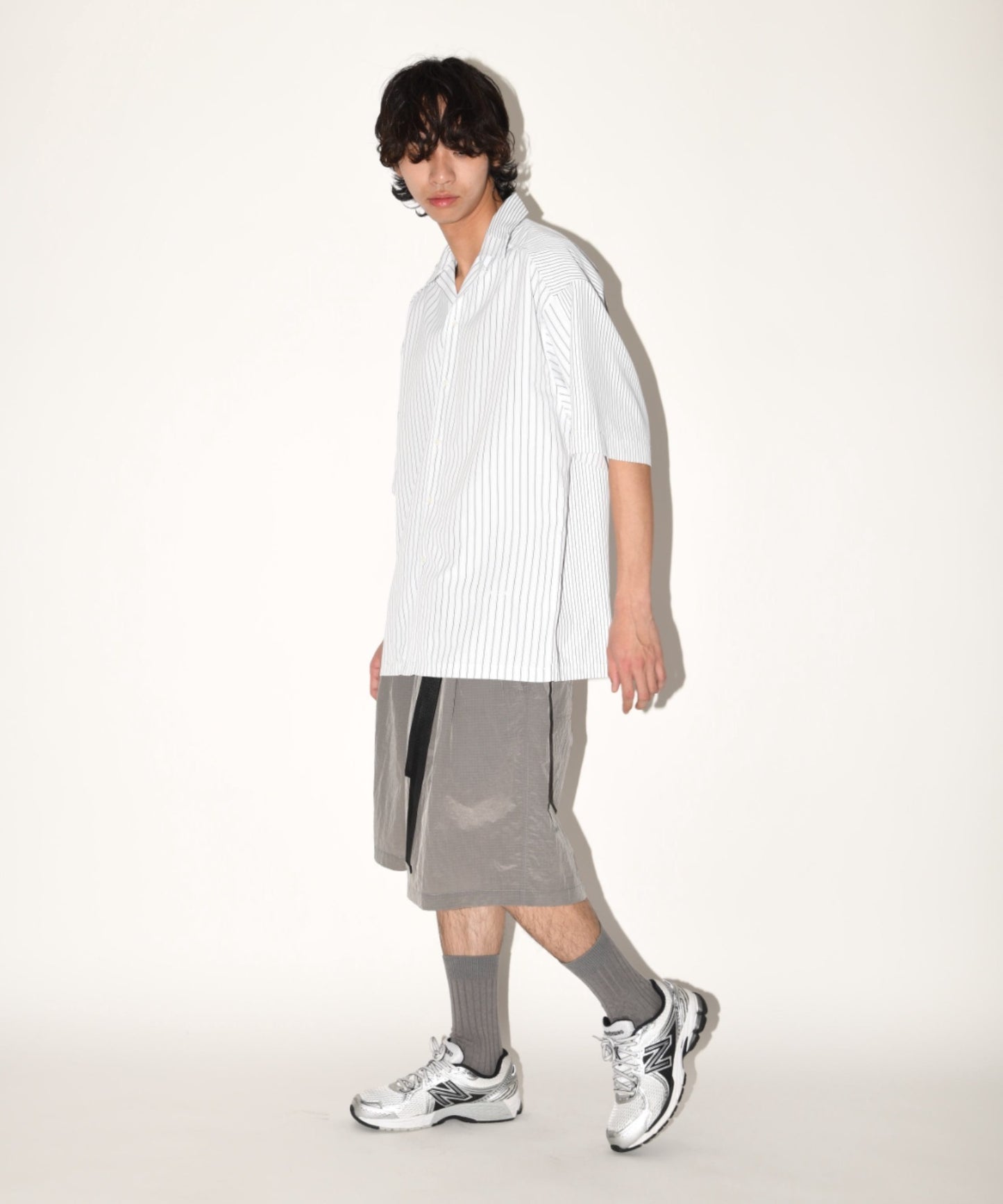 Mixture S/S shirt - black stripe