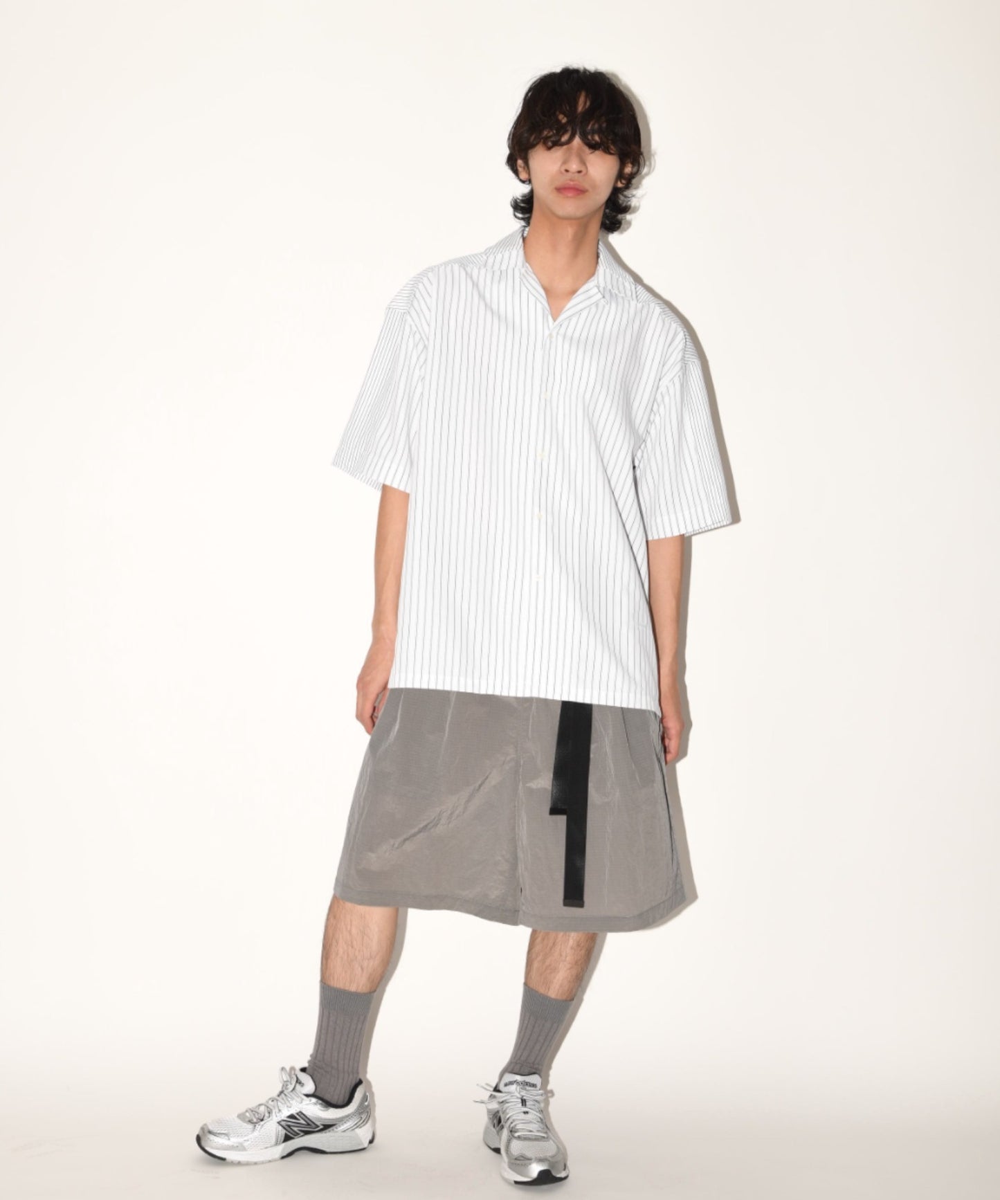 Mixture S/S shirt - black stripe