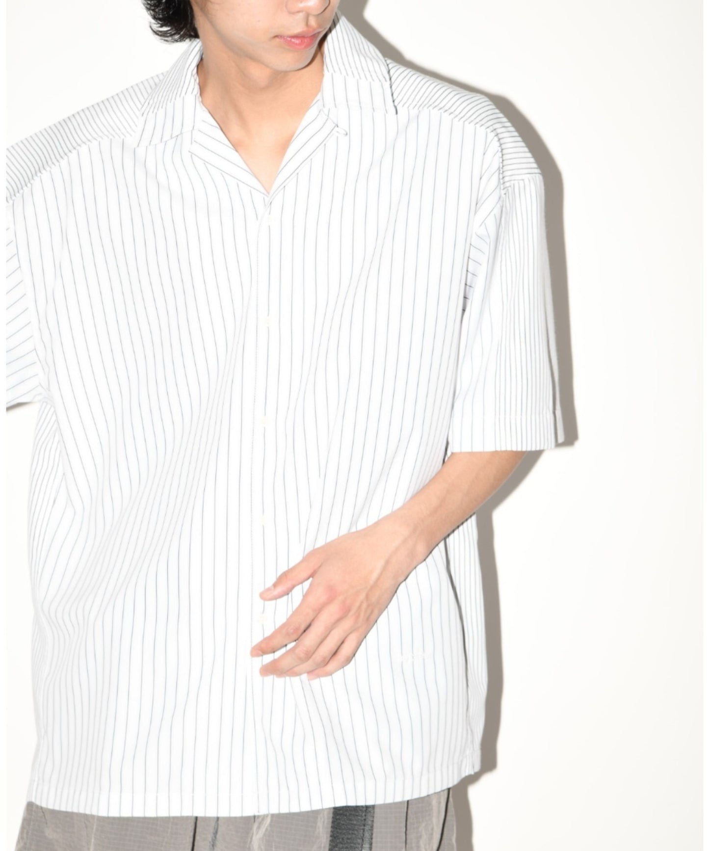 Mixture S/S shirt - black stripe