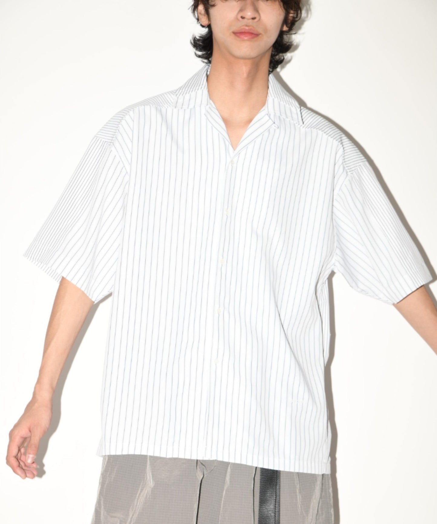 Mixture S/S shirt - black stripe