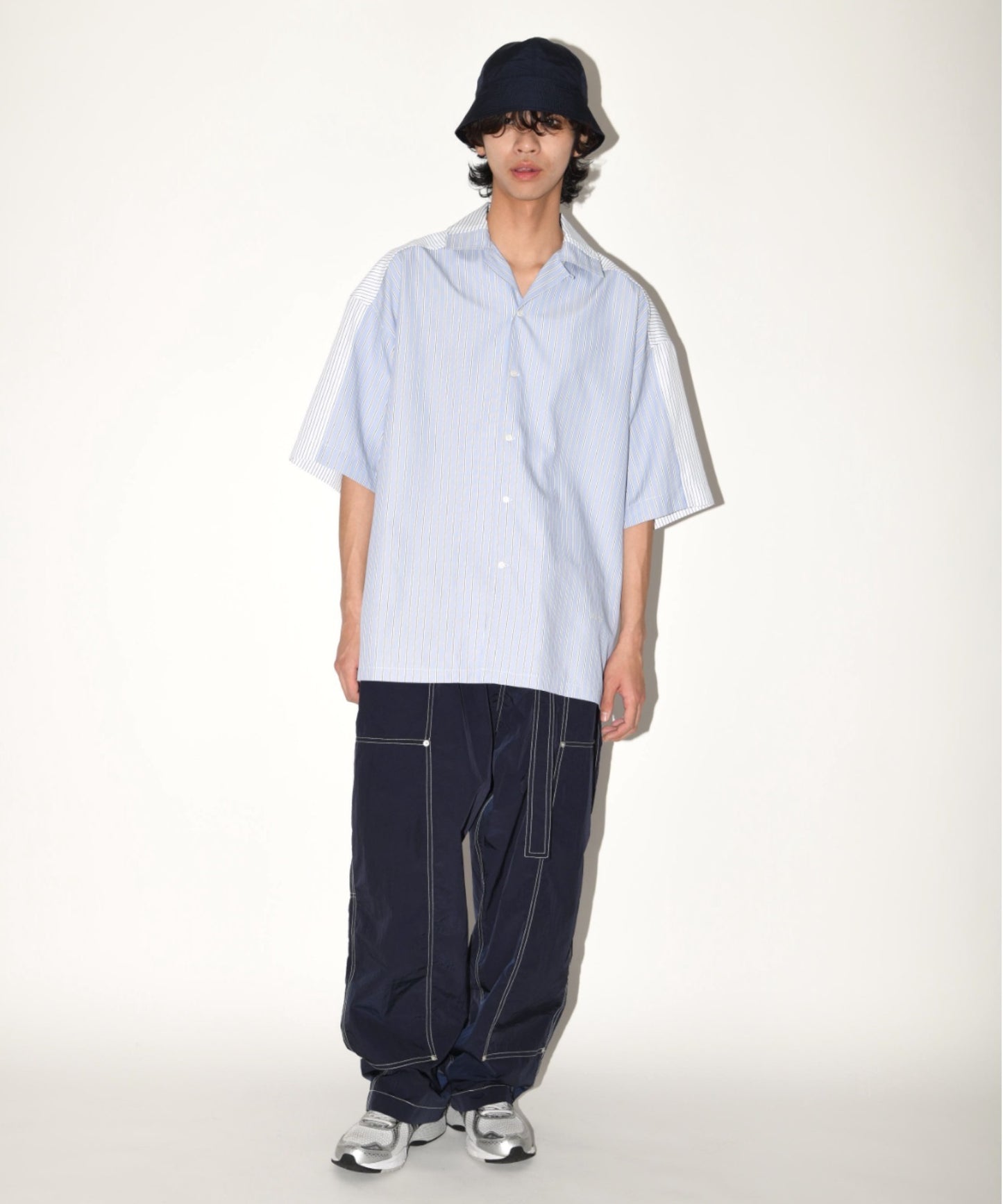 Mixture S/S shirt - black stripe