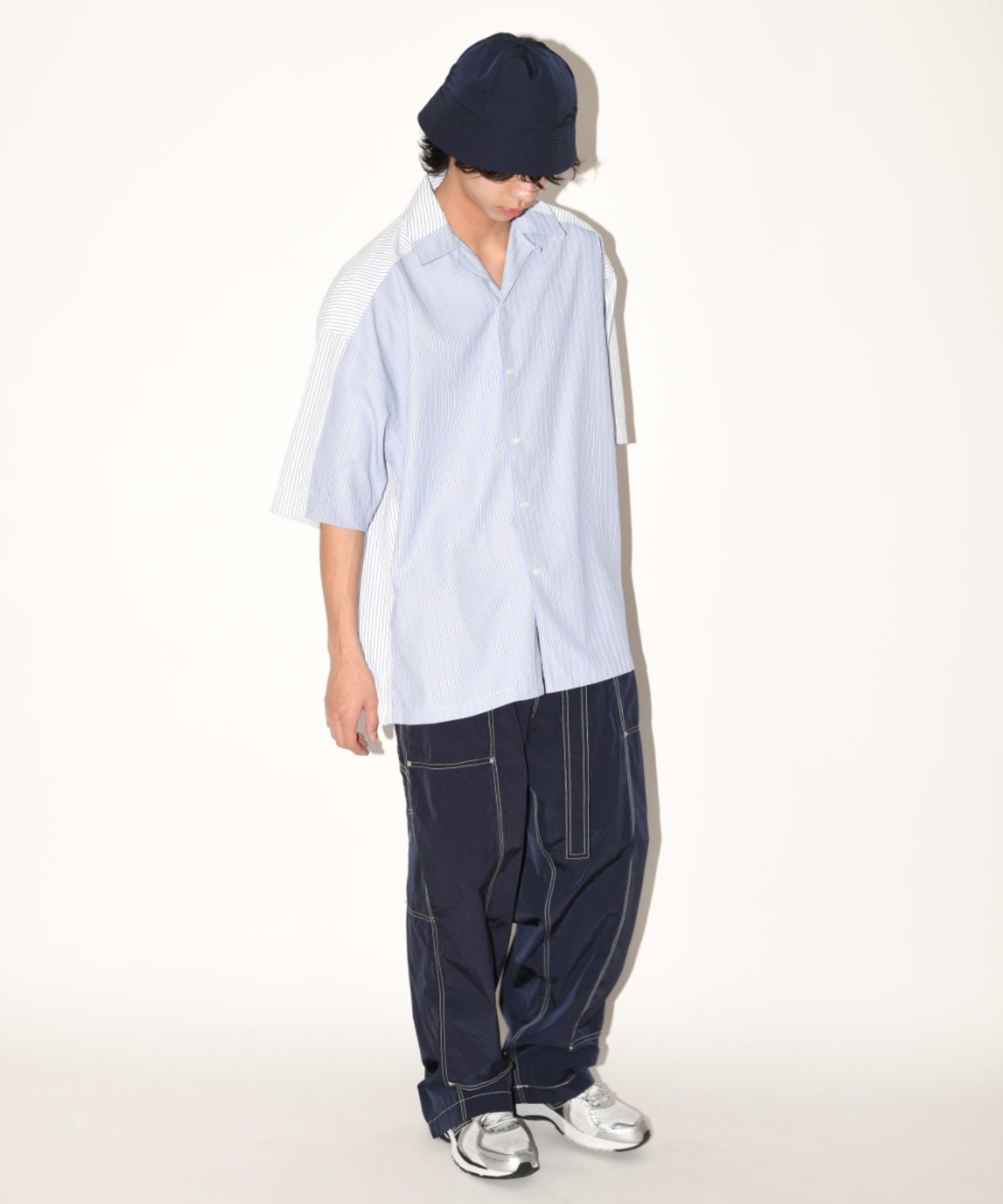 Mixture S/S shirt - black stripe