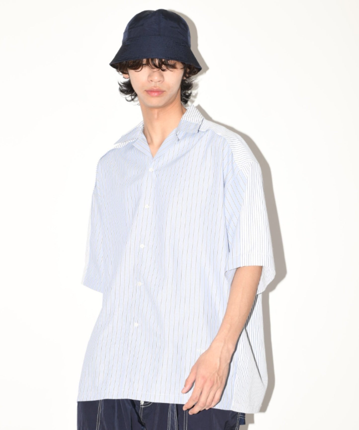 Mixture S/S shirt - black stripe