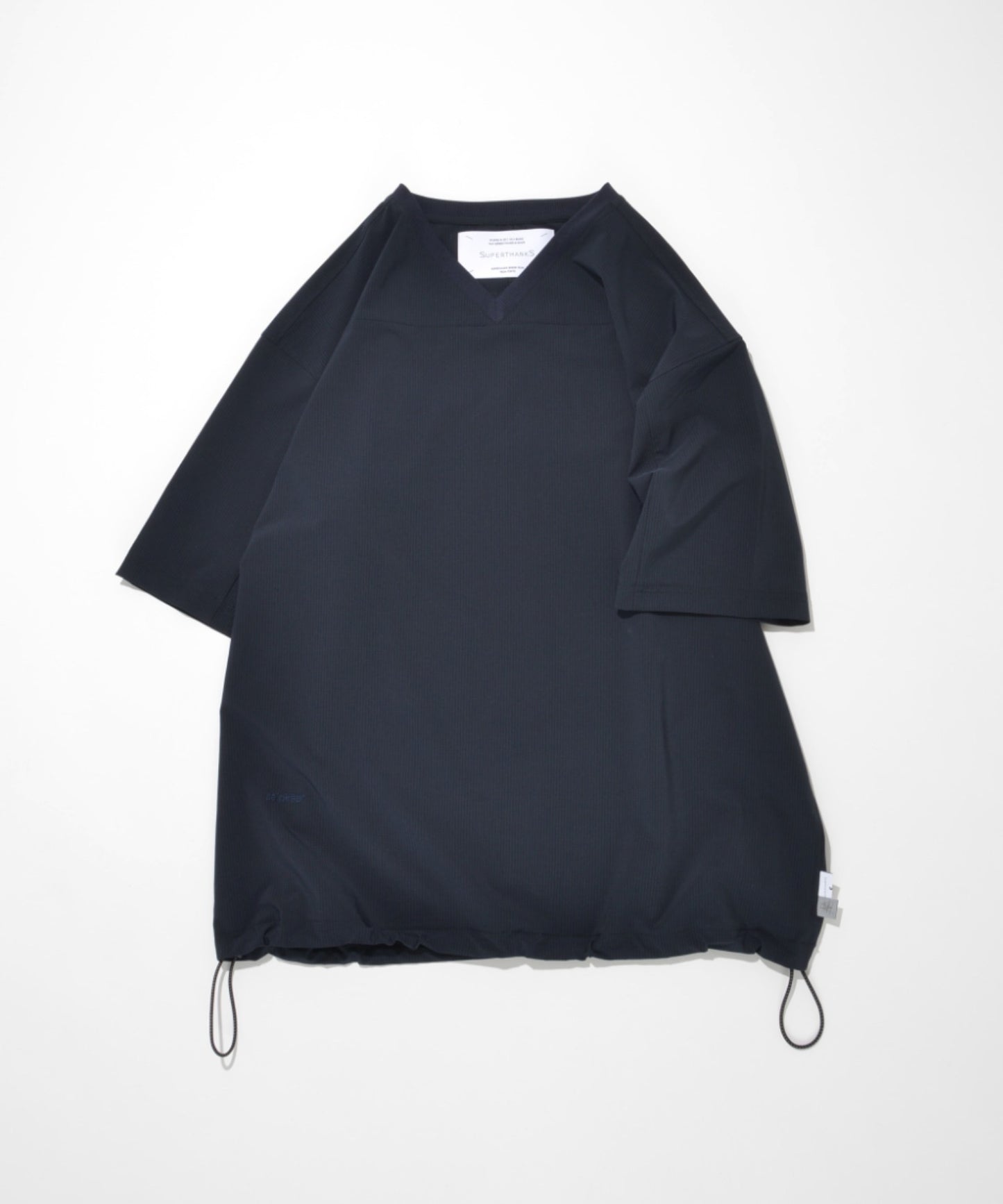 Technical S/S pullover - black