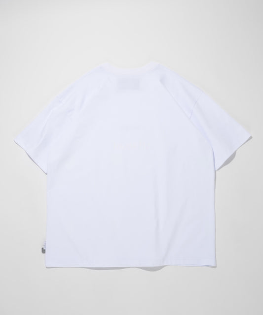 "Sound" S/S T-shirt - white