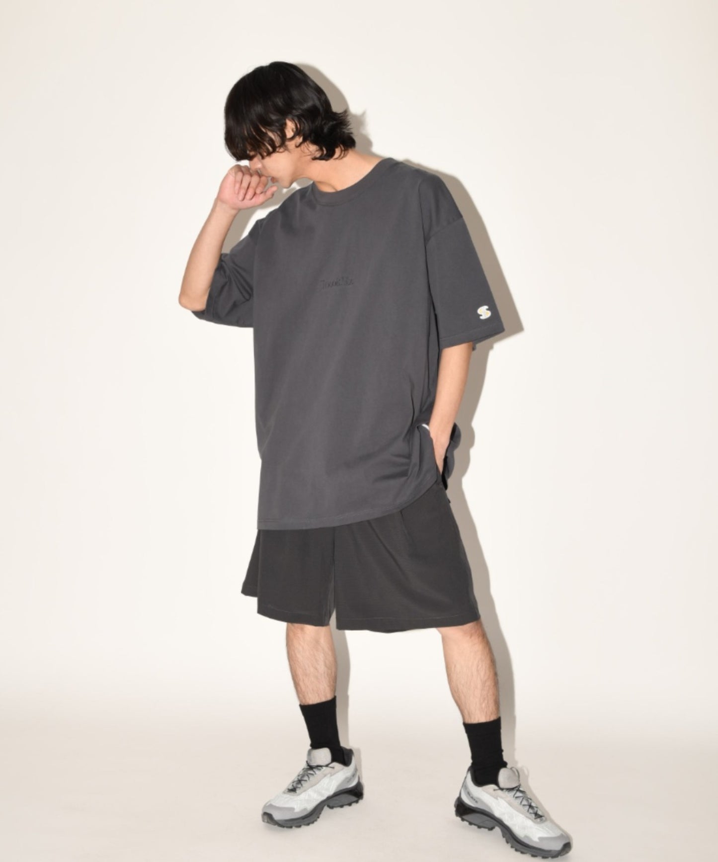 "Sound" S/S T-shirt - black