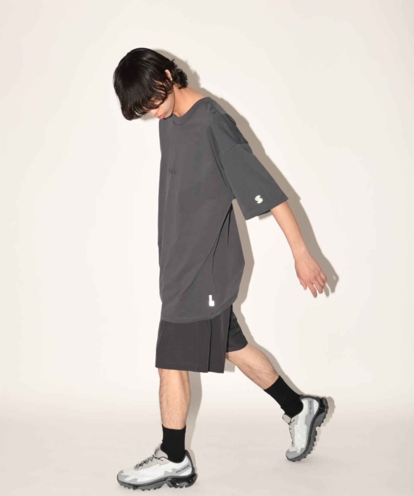 "Sound" S/S T-shirt - black