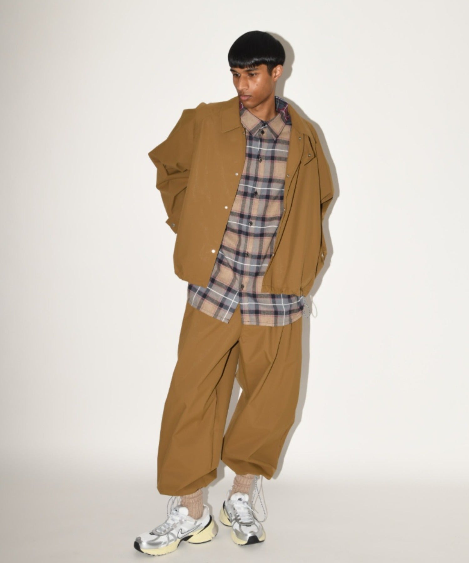 Outsider Shirt - beige/brown