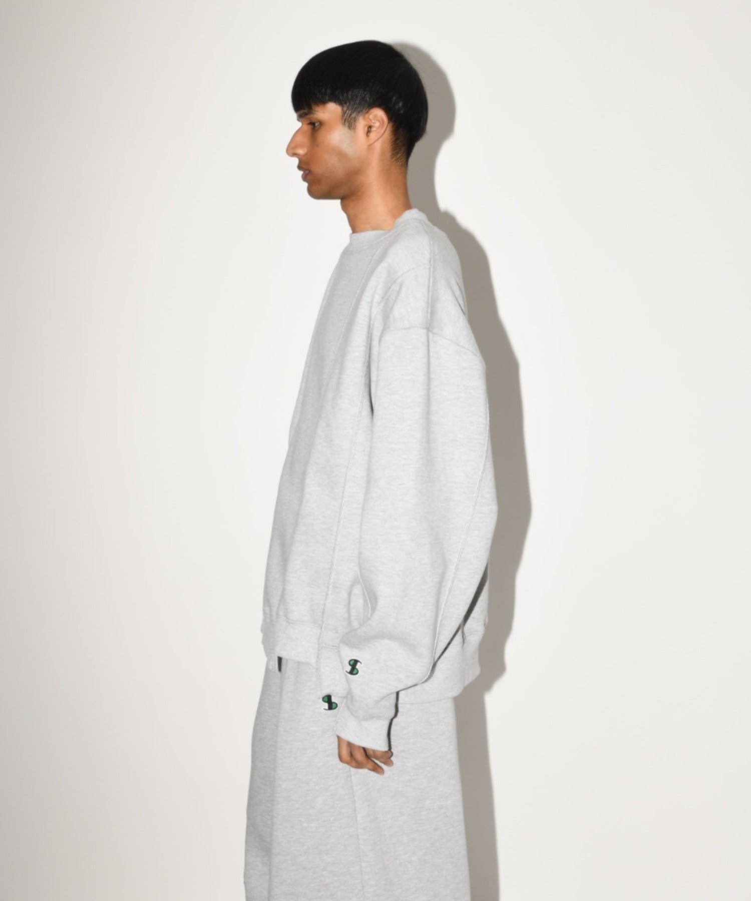 Connect sweat crew neck - ash gray