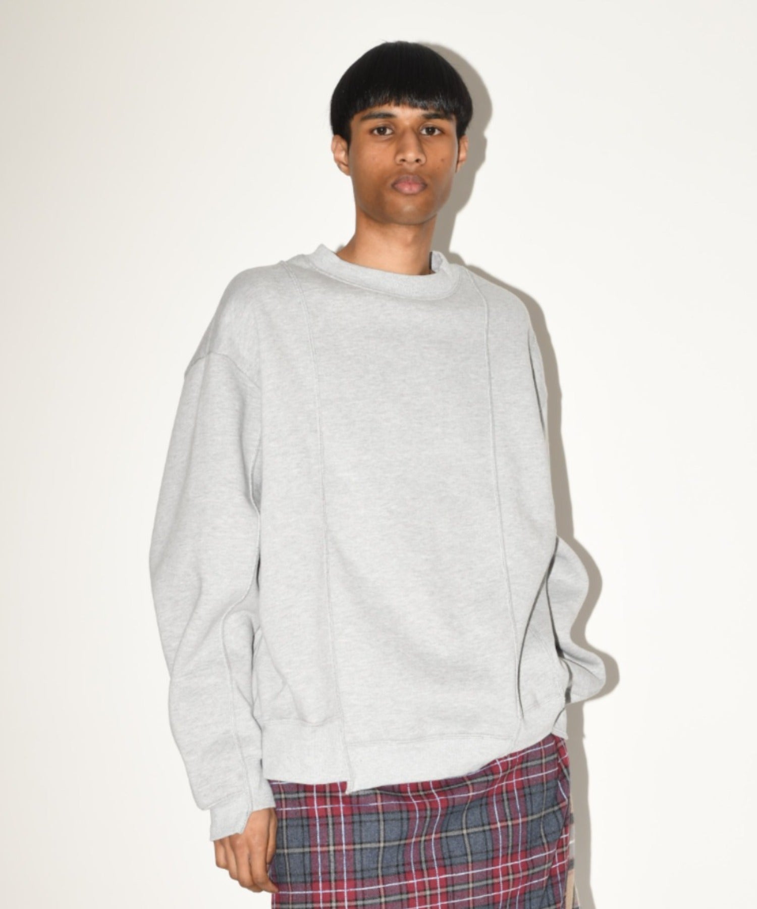 Connect sweat crew neck - ash gray