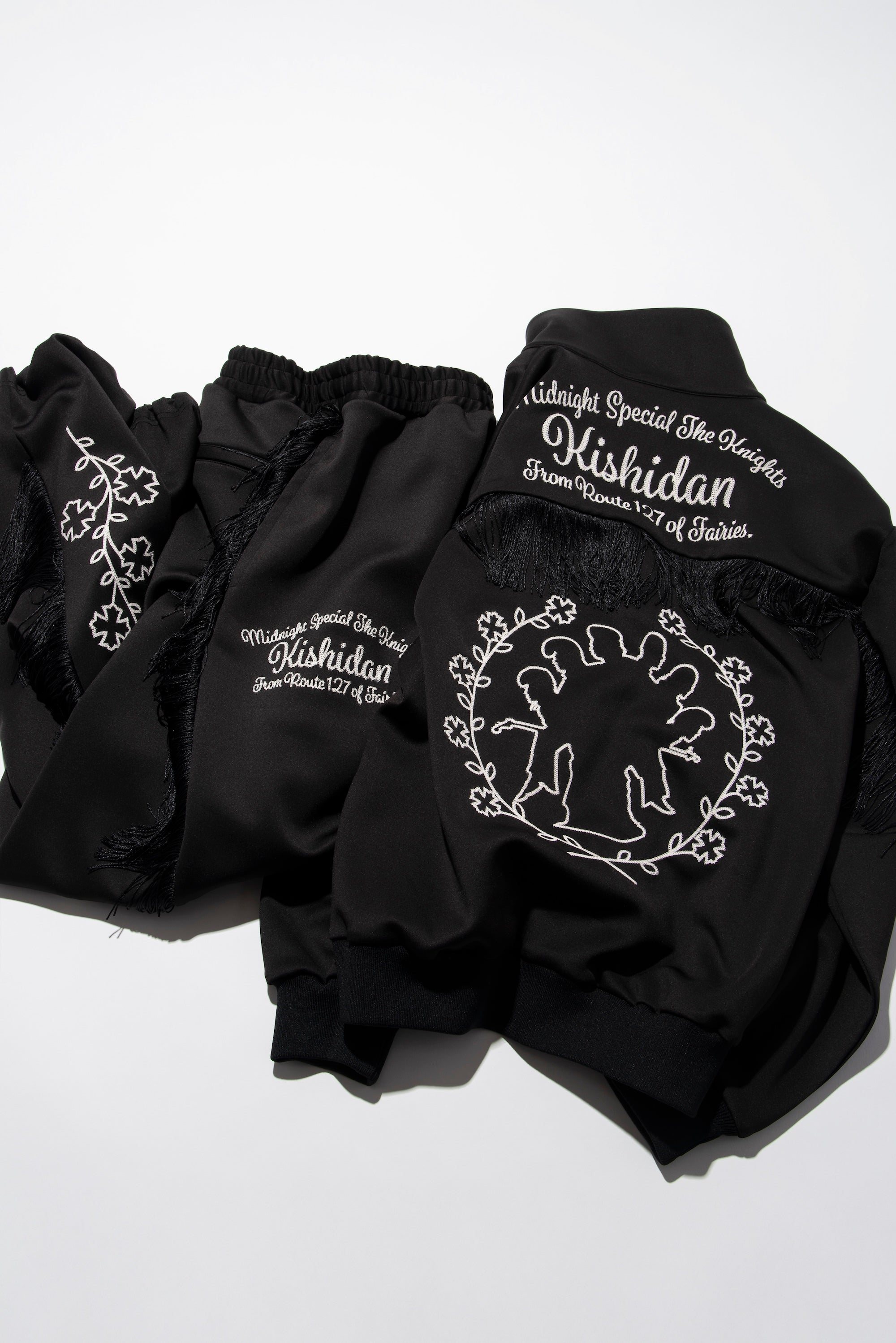 FRINGE TRACK JACKET + FRINGE TRACK PANTS SET