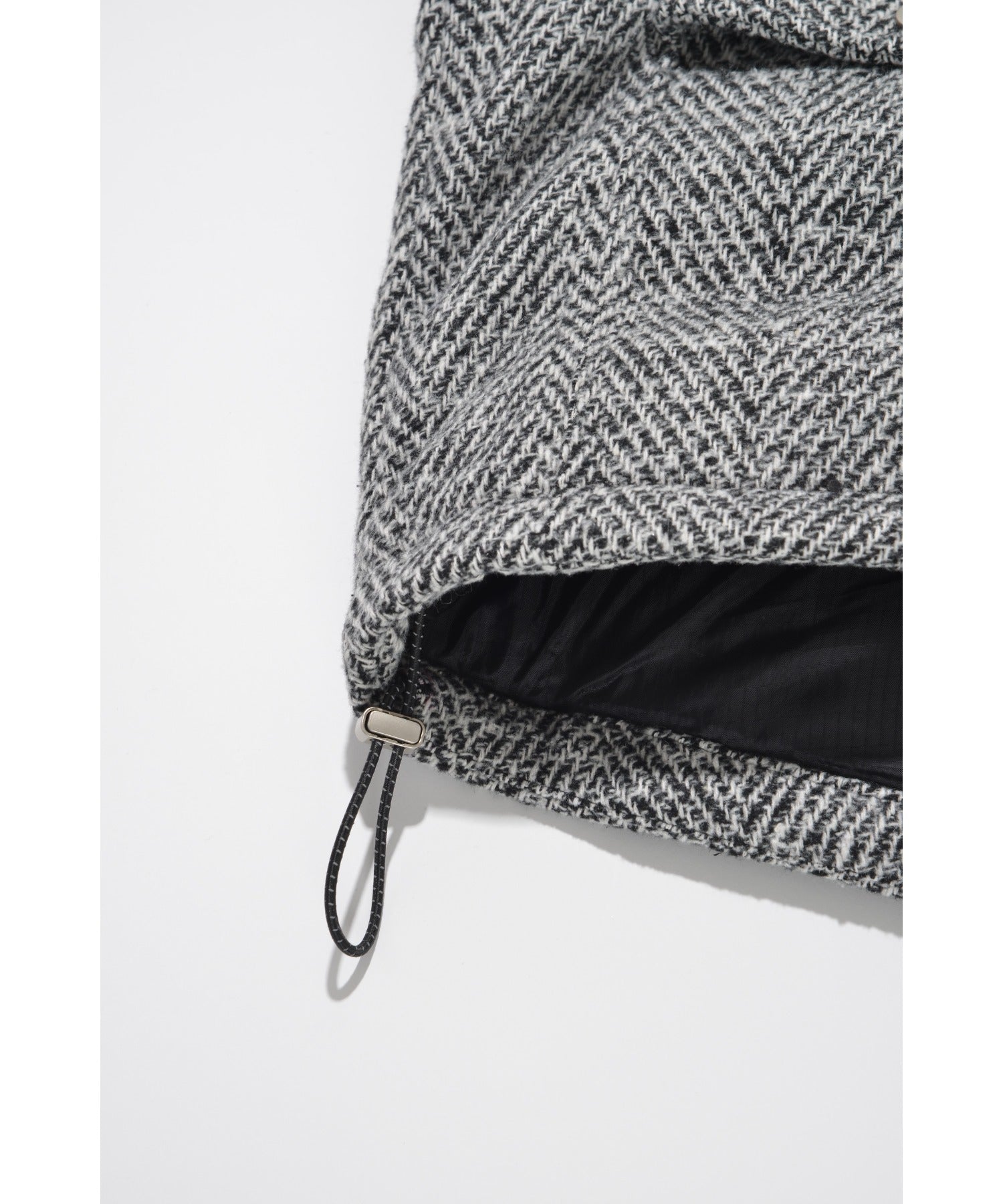 Herringbone mountain parka - gray