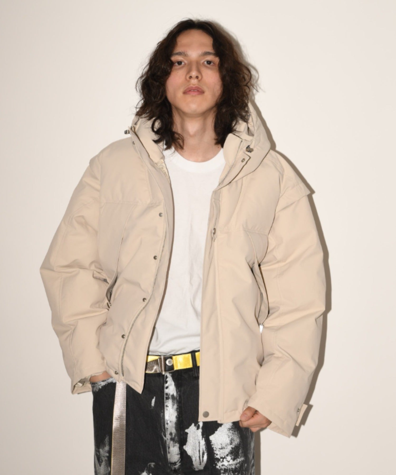 Mountain parka - l gray