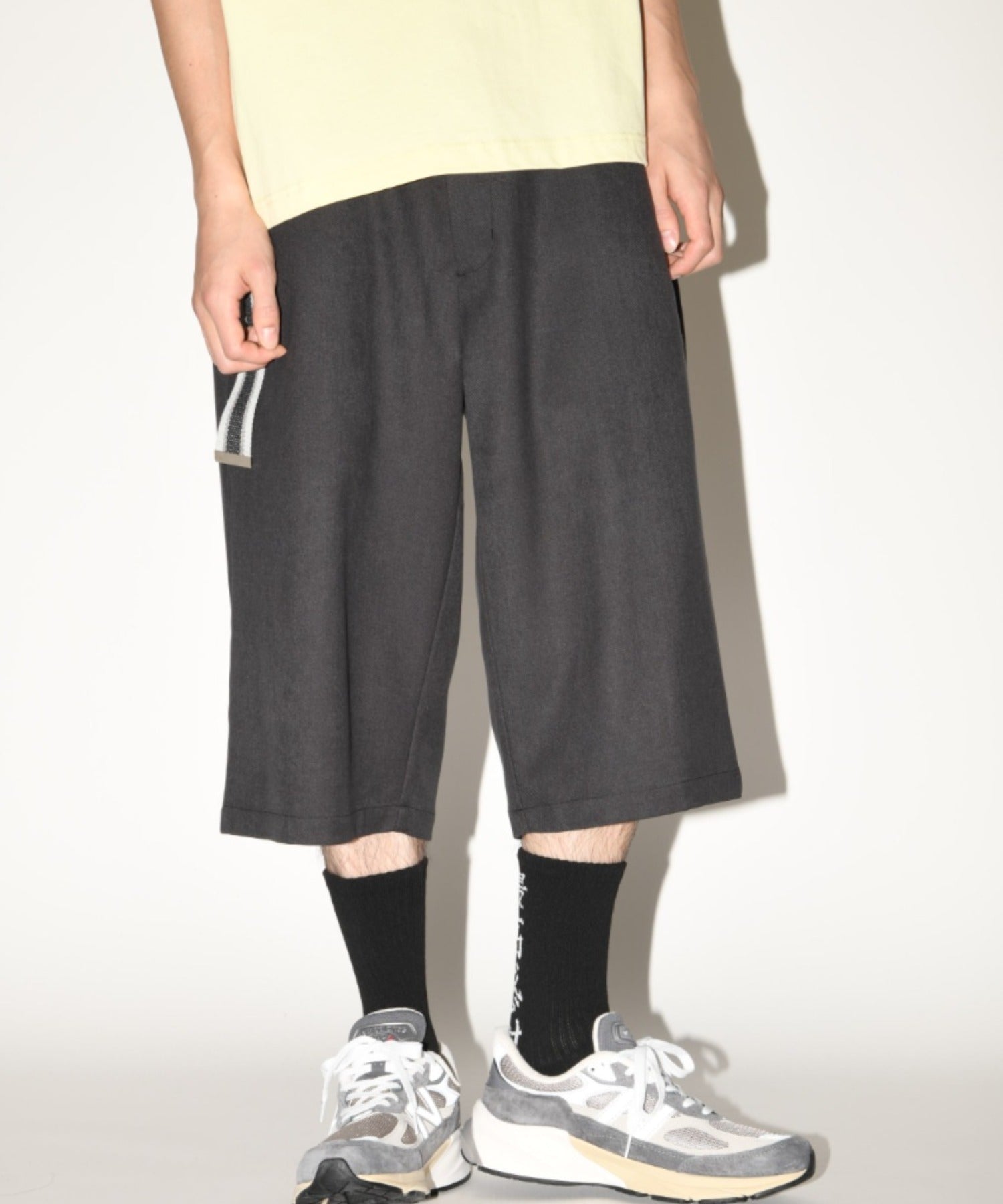 message 2-pack socks - line -black/white