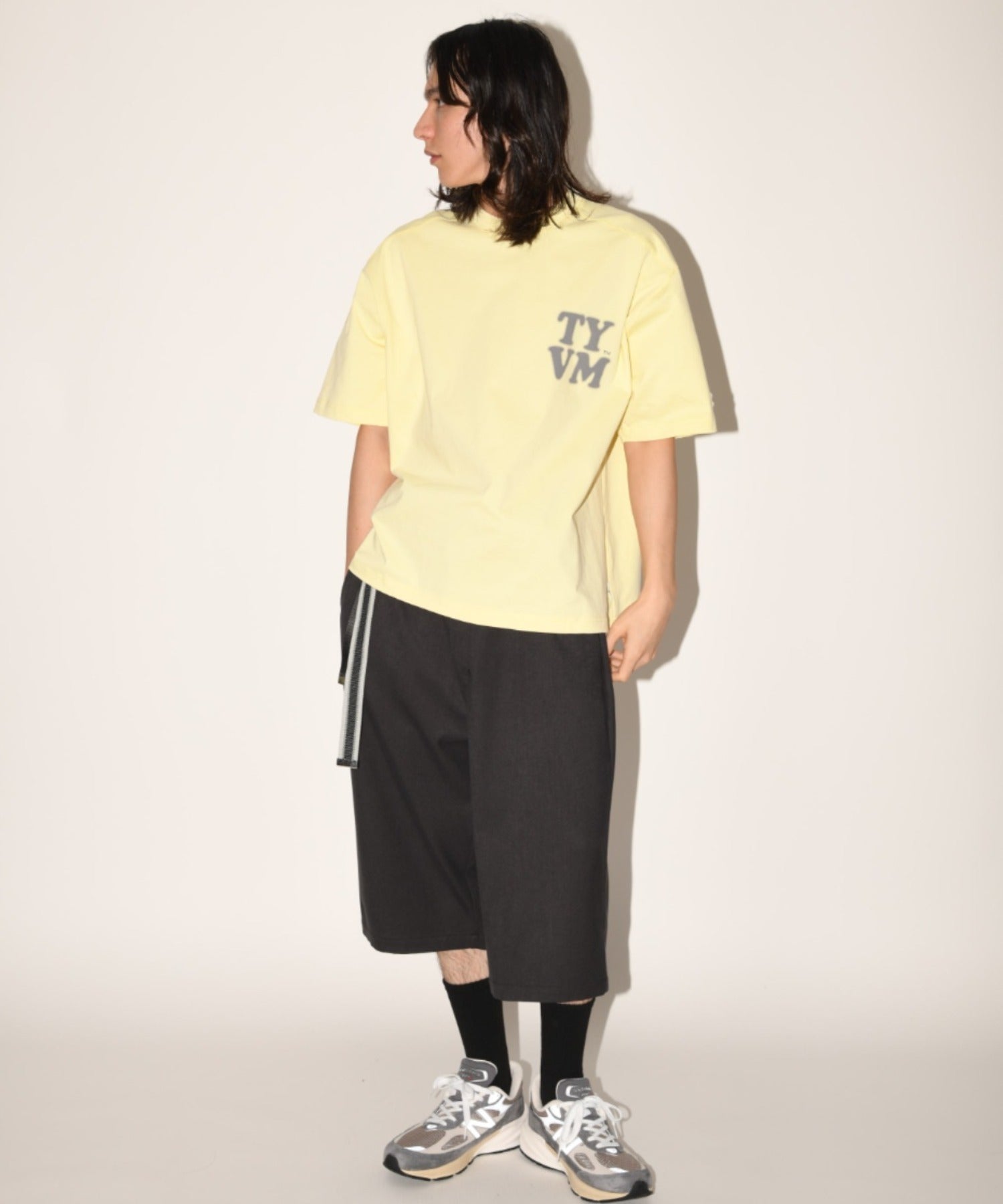 message 2-pack socks - line -black/white