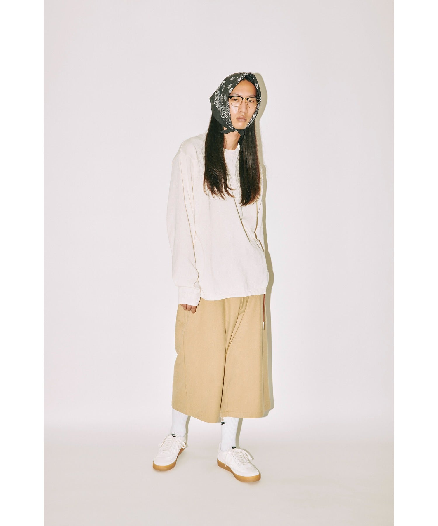 "emotional"High-socks - white