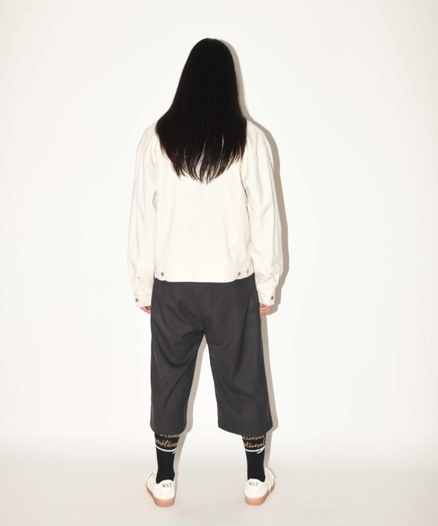 "emotional"High-socks - white