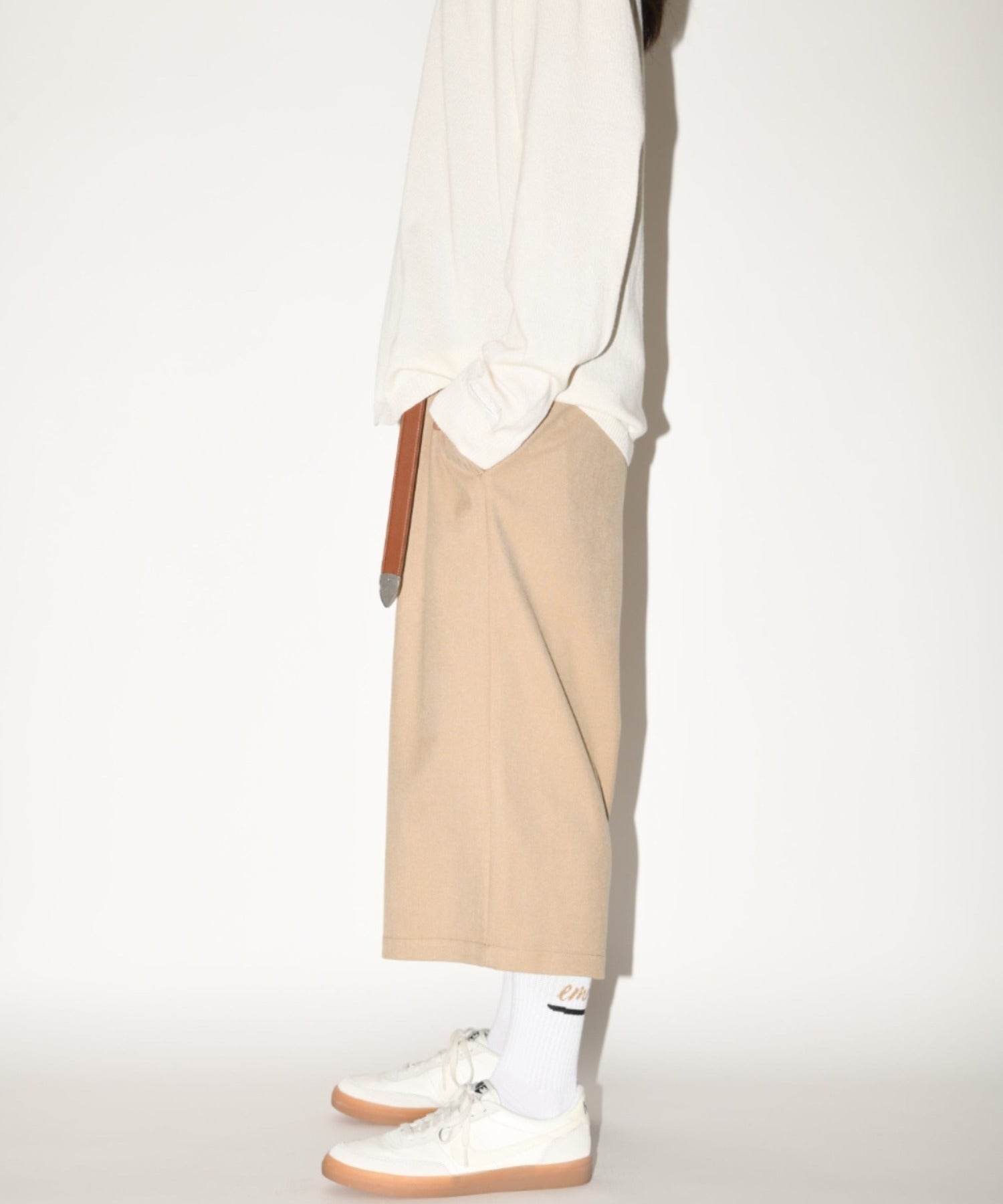 "emotional"High-socks - white