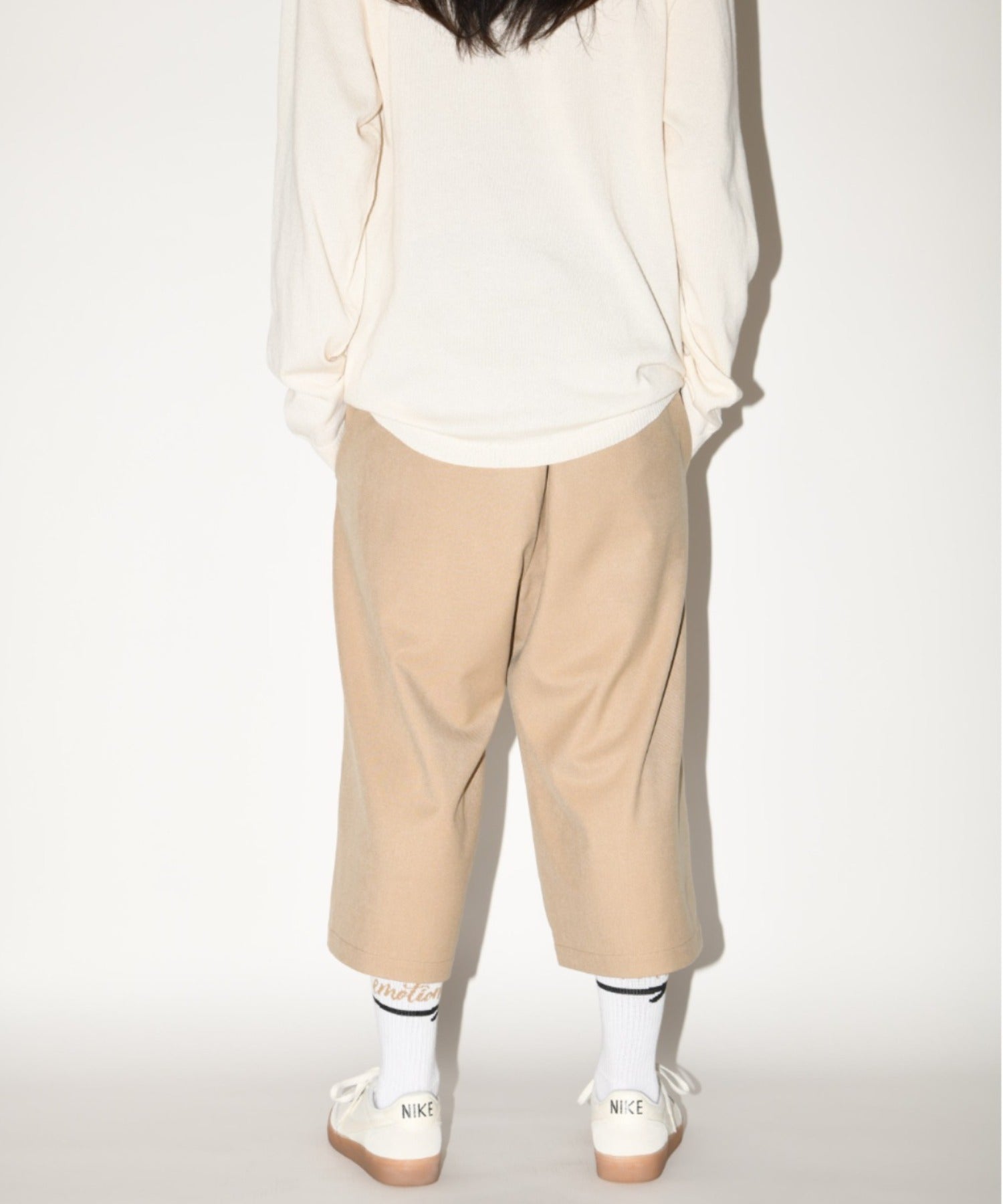 "emotional"High-socks - white